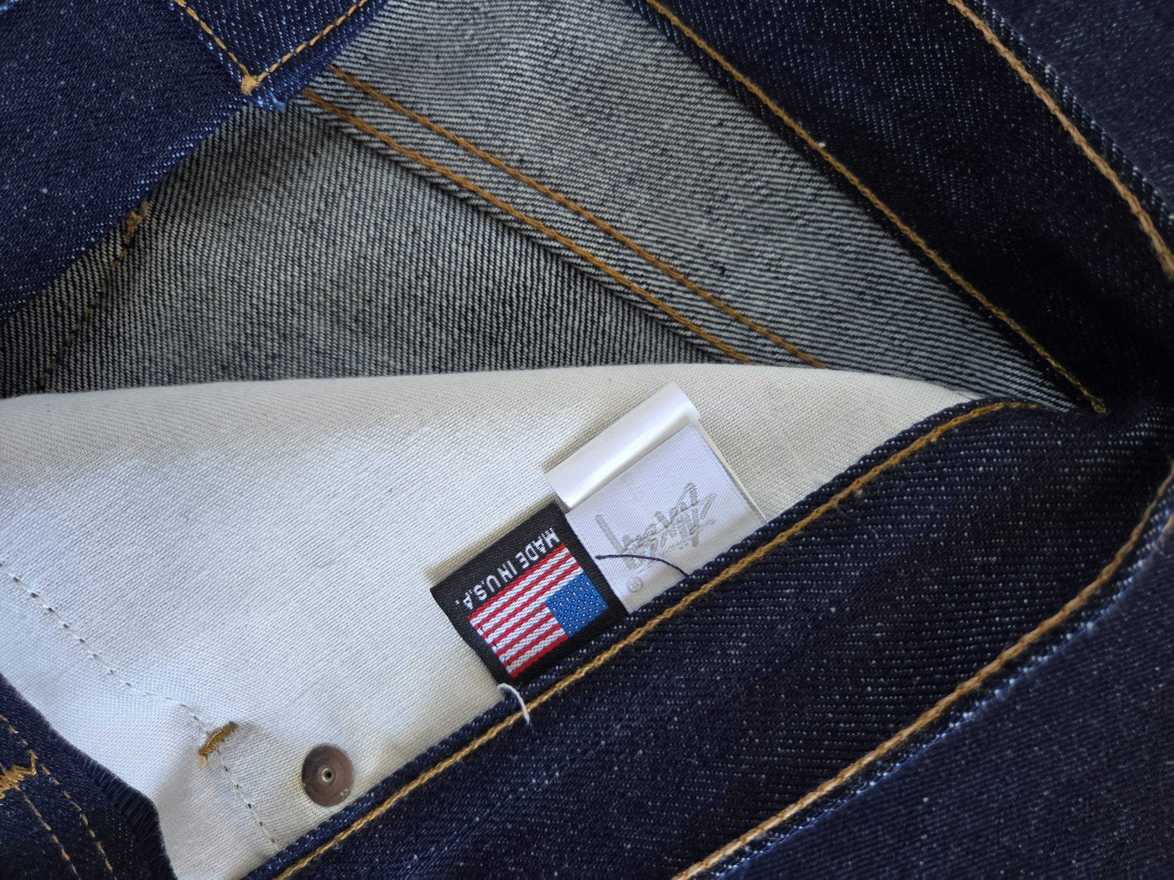 Stussy Stussy Raw Denim Size US 32 / EU 48 - 7 Thumbnail