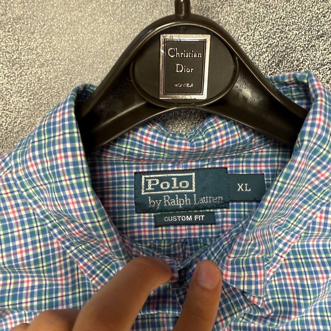 Polo Ralph Lauren Vintage Polo Ralph Lauren plaid shirt logo size XL Size US XL / EU 56 / 4 - 4 Thumbnail