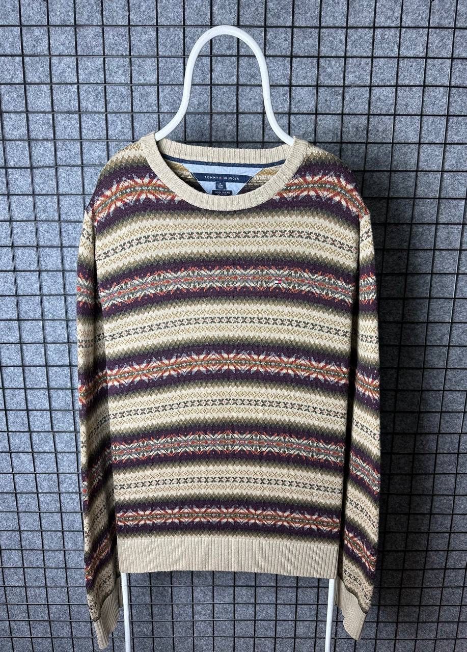 Tommy Hilfiger Tommy Hilfiger sweater knit wool blend size XLarge Size US XL / EU 56 / 4 - 1 Thumbnail
