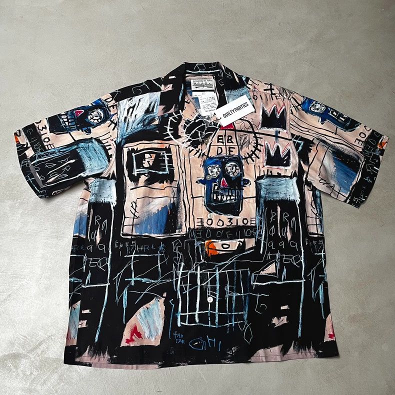 Wacko Maria Wacko Maria BASQUIAT HAWAIIAN SHIRT Basquiat Hawaiian Shir Size US L / EU 52-54 / 3 - 1 Thumbnail