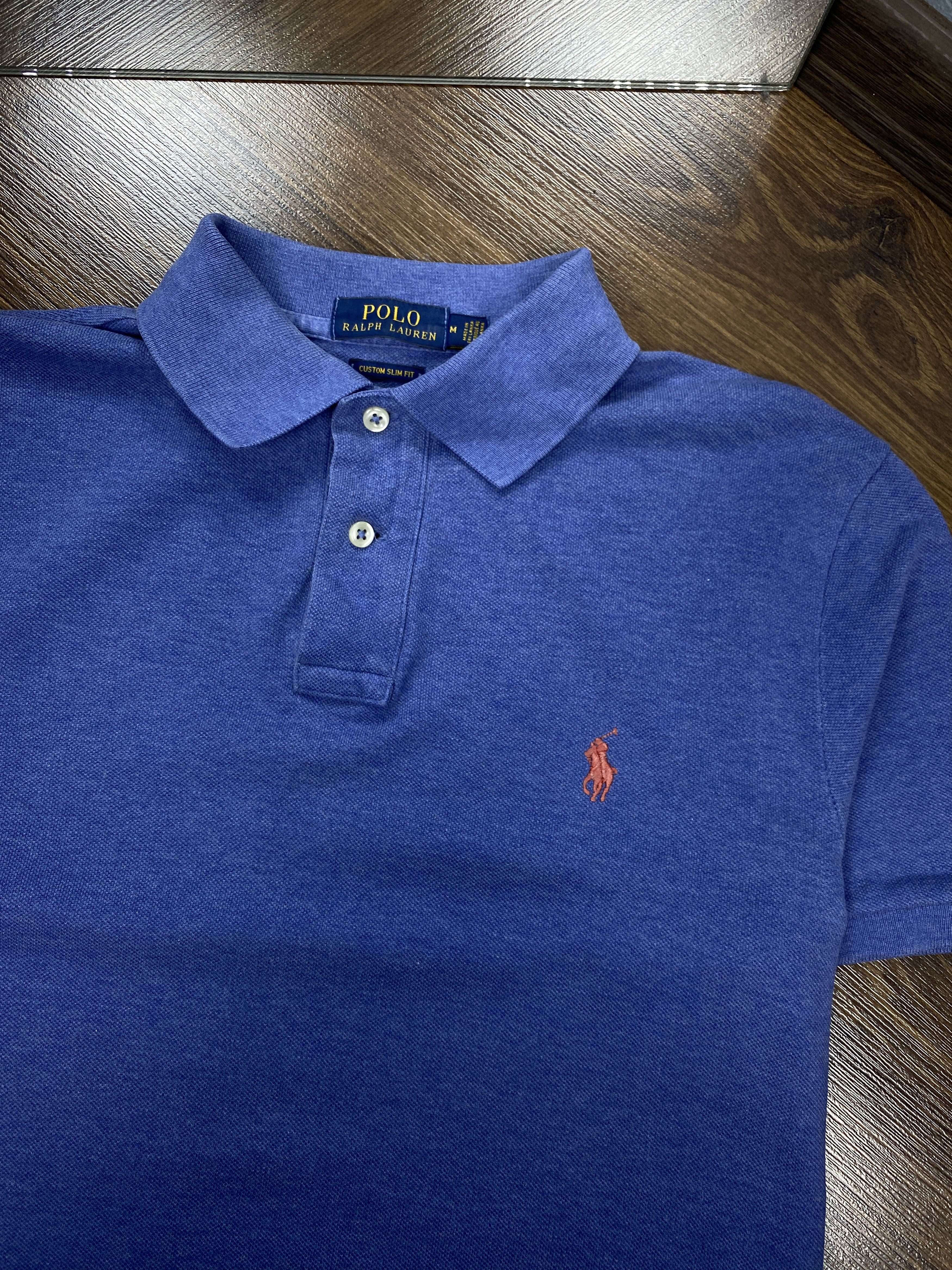Polo Ralph Lauren Polo Ralph Lauren Vintage Mens Polo Shirt Size US M / EU 48-50 / 2 - 2 Thumbnail