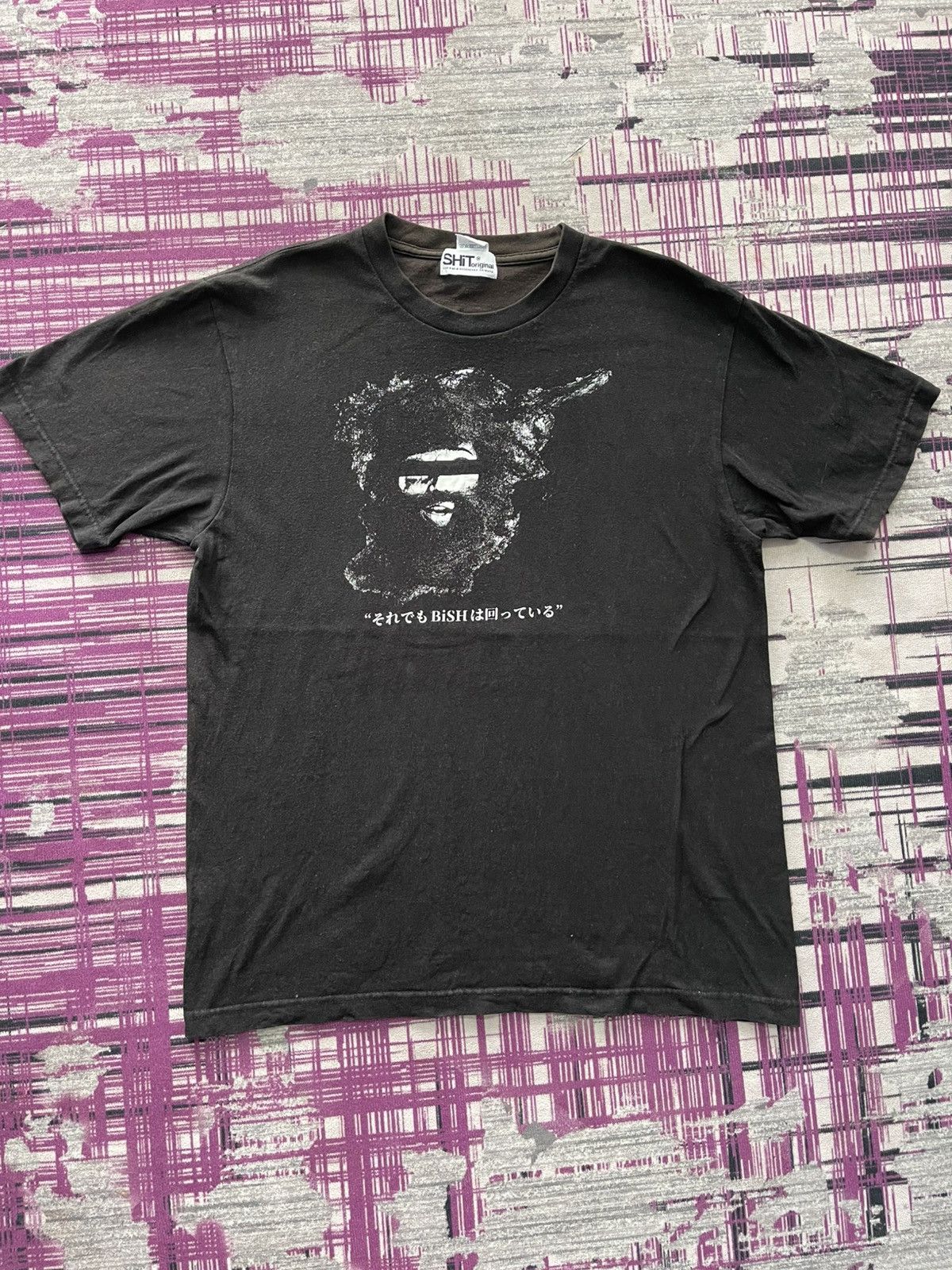 Japanese Brand VINTAGE BISH X SHIT ORIGINAL TEE VERY RARE Size US L / EU 52-54 / 3 - 1 Thumbnail