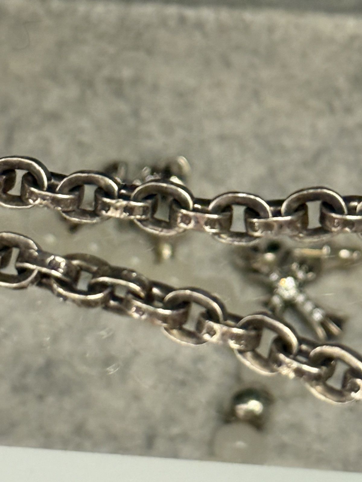 Chrome Hearts Chrome Hearts Babyfat Paper Chain Wallet Silver Size ONE SIZE - 3 Thumbnail