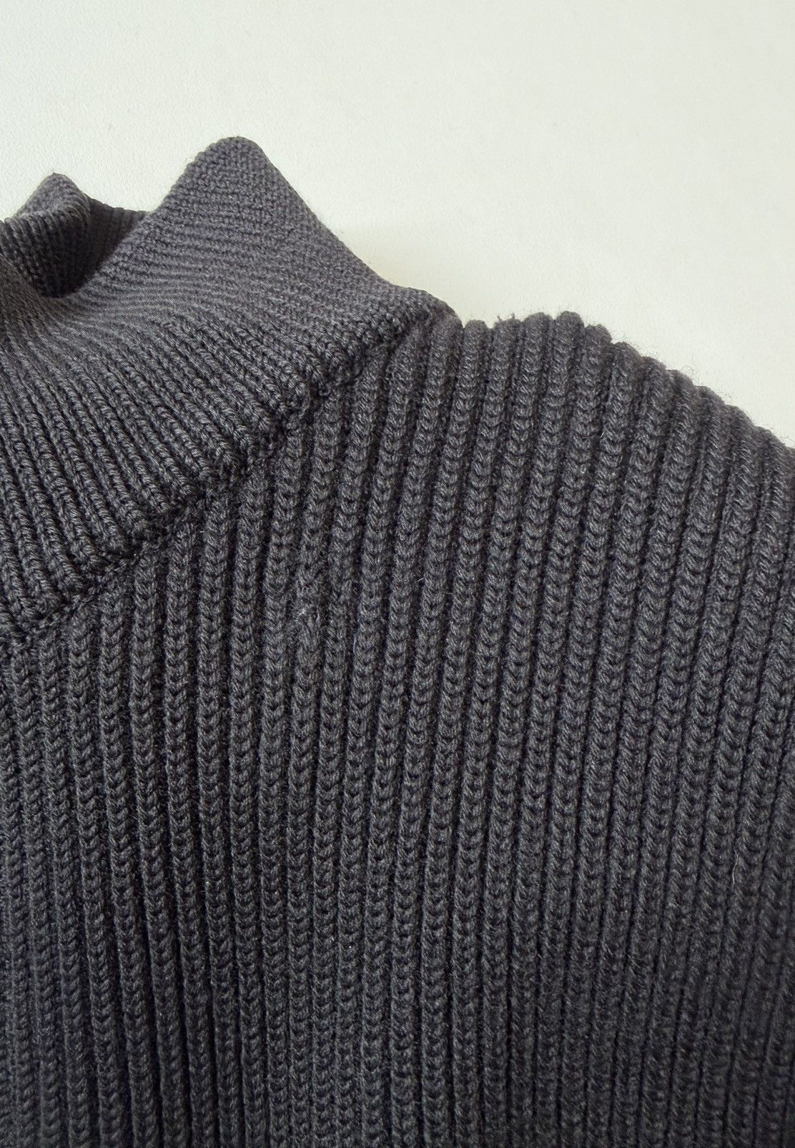Maison Margiela A/W 06 Black Drivers Zip Sweater Vest Size US M / EU 48-50 / 2 - 7 Thumbnail