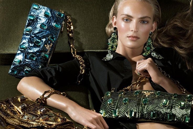 Prada Prada - Miuccia - SS/09 - Real - Python - Jeweled Bag Size ONE SIZE - 2 Thumbnail