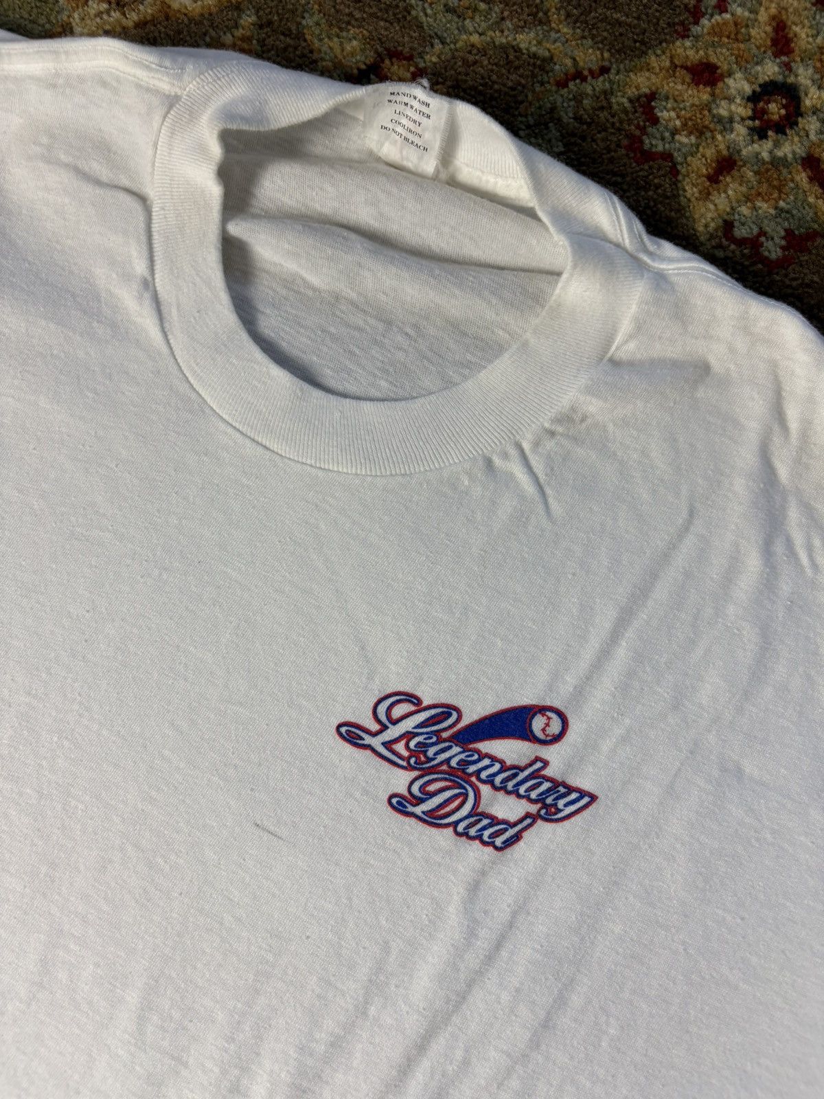 Vintage Vintage 1990s legendary dad tshirt Size US XL / EU 56 / 4 - 4 Thumbnail