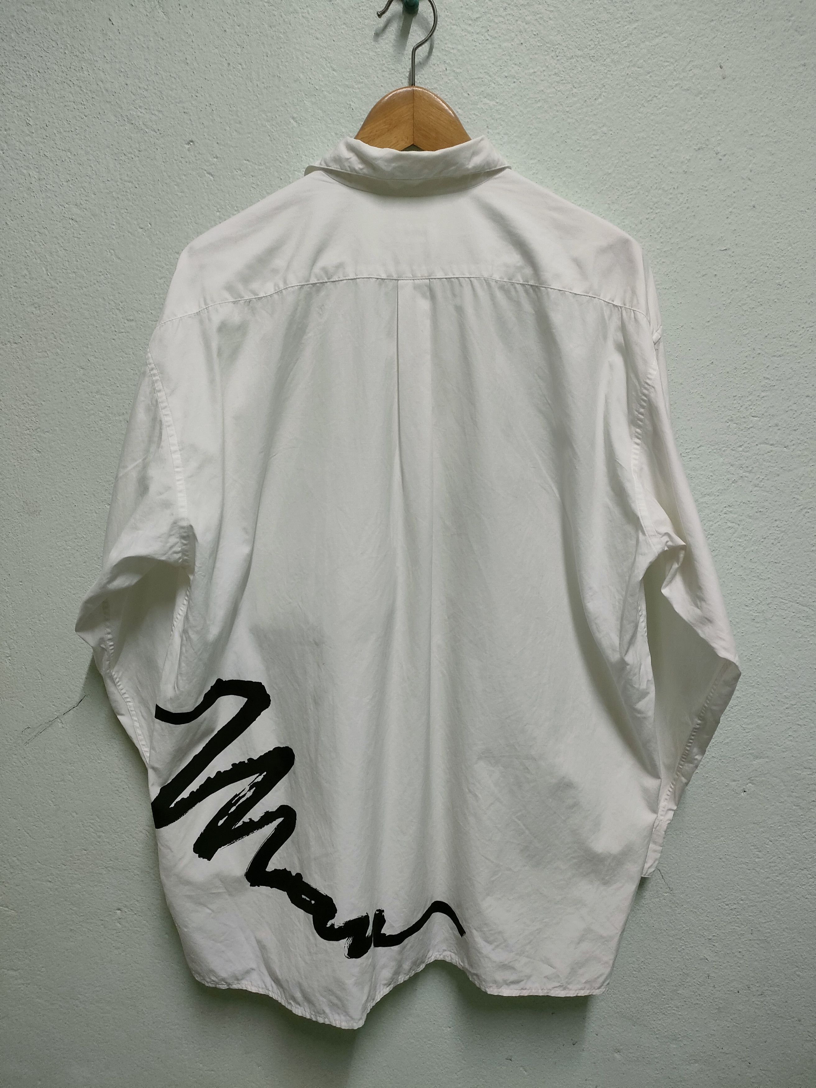 Japanese Brand × Kansai Yamamoto Kansaiman Yutaka Nishimura Spellout Button Ups Size US XL / EU 56 / 4 - 2 Thumbnail