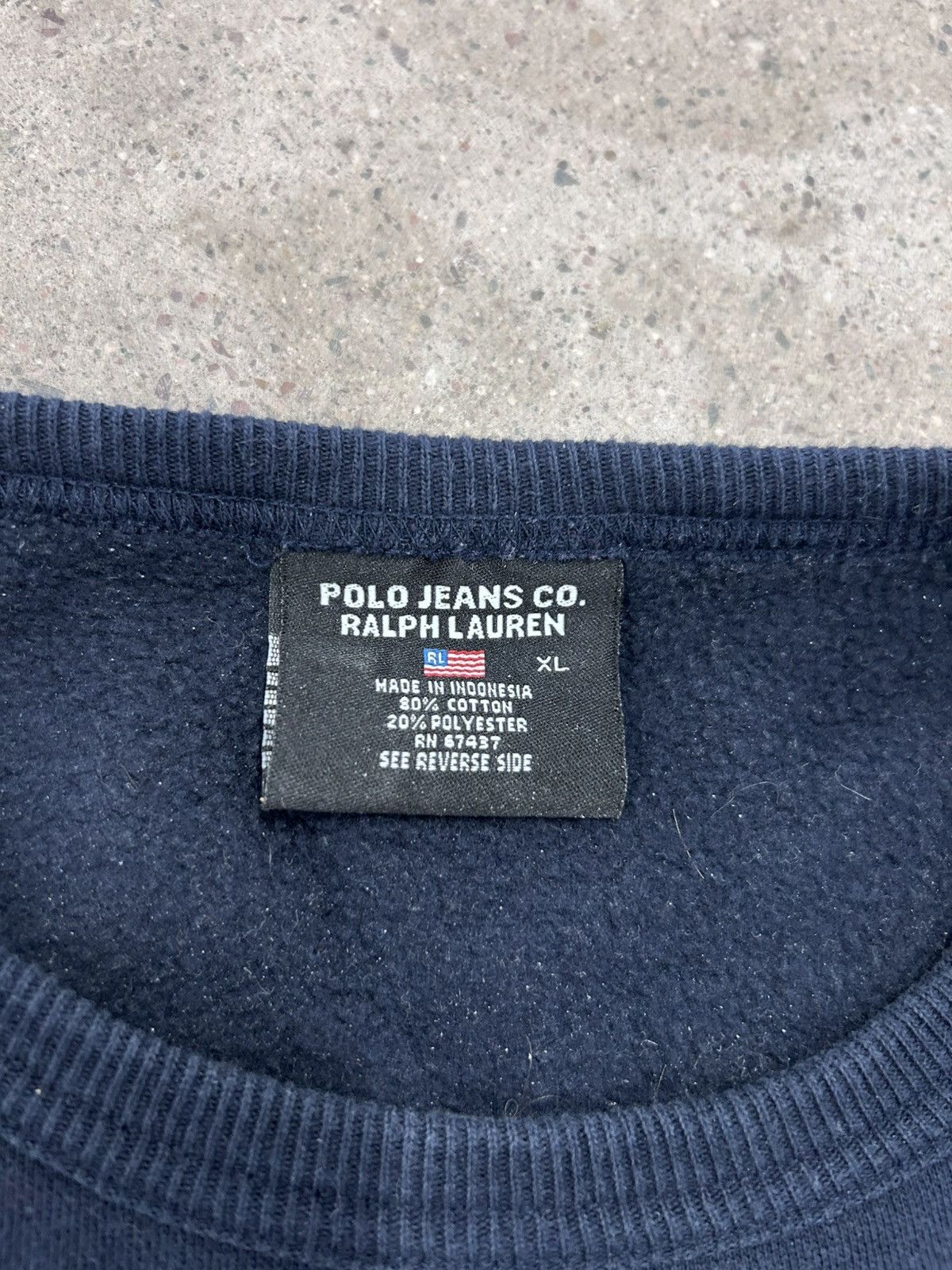 Polo Ralph Lauren Polo Ralph Lauren Big Logo Crewneck Size US XL / EU 56 / 4 - 4 Thumbnail