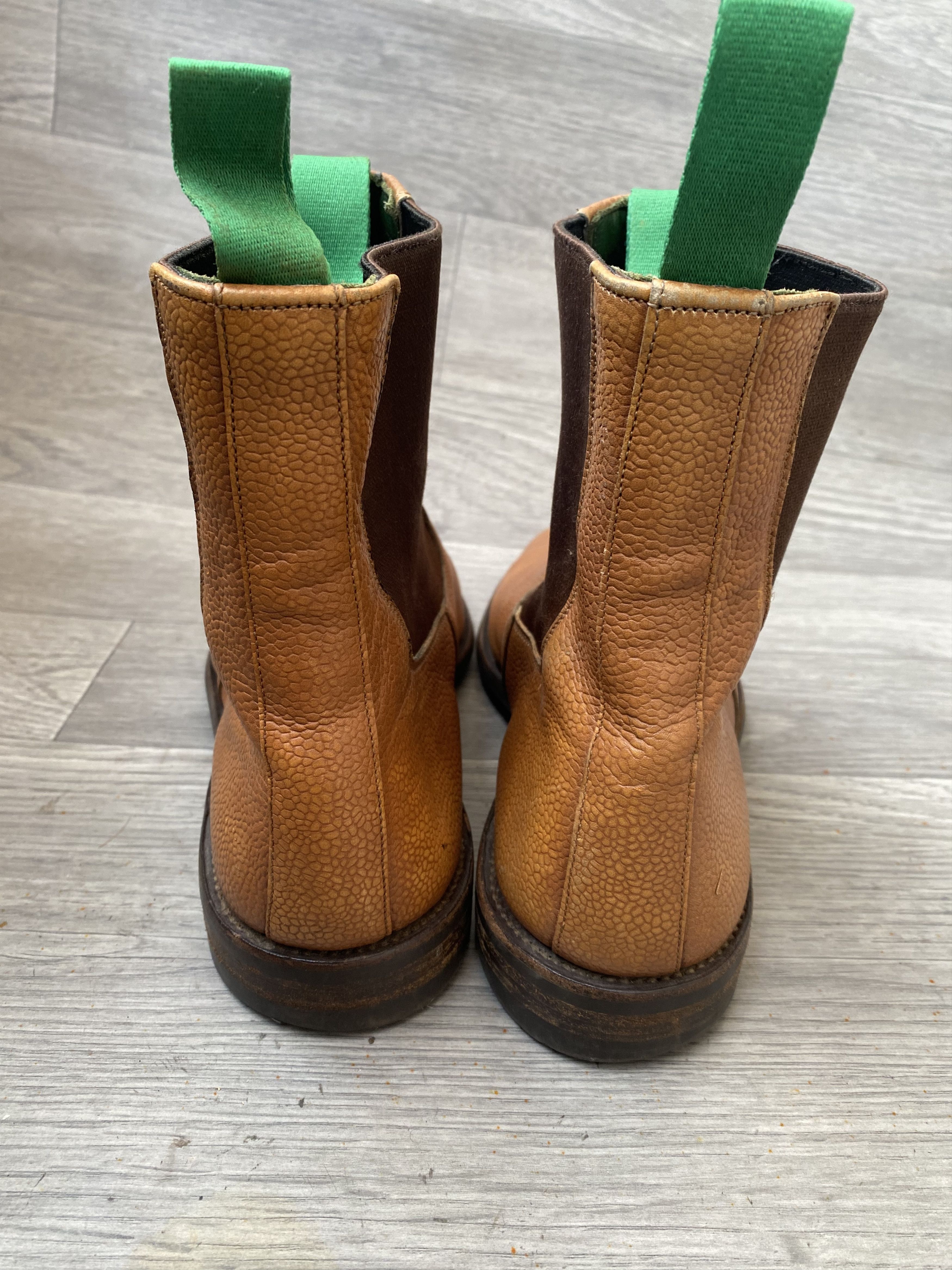 Tricker's Trickers brown pebble grain chelsea boots uk 9 Size US 10 / EU 43 - 5 Thumbnail