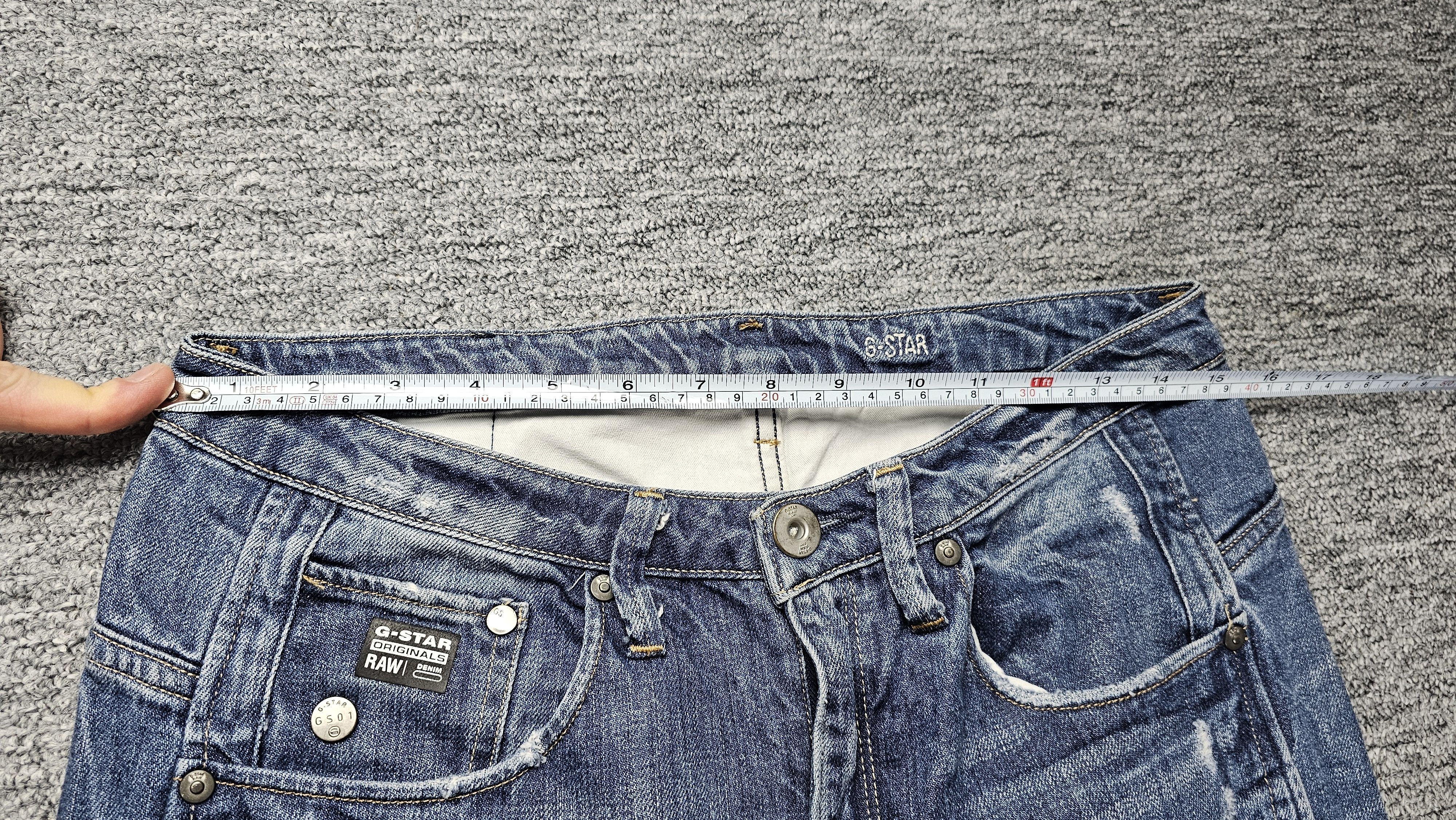 G-Star G-Star Raw Arc 3D Tapered Cotton Denim Jeans Womens W26 L32 Size 26" / US 2 / IT 38 - 12 Thumbnail
