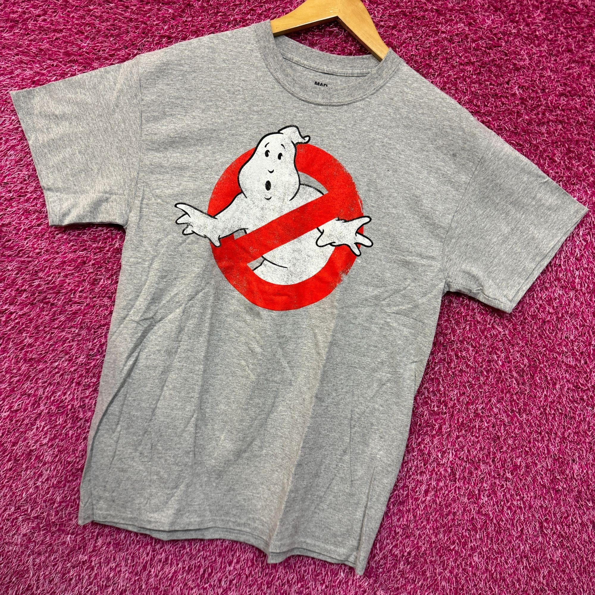 Mad Engine Ghostbusters Who You Gonna Call Classic Movie Logo Tee M Size US M / EU 48-50 / 2 - 3 Thumbnail