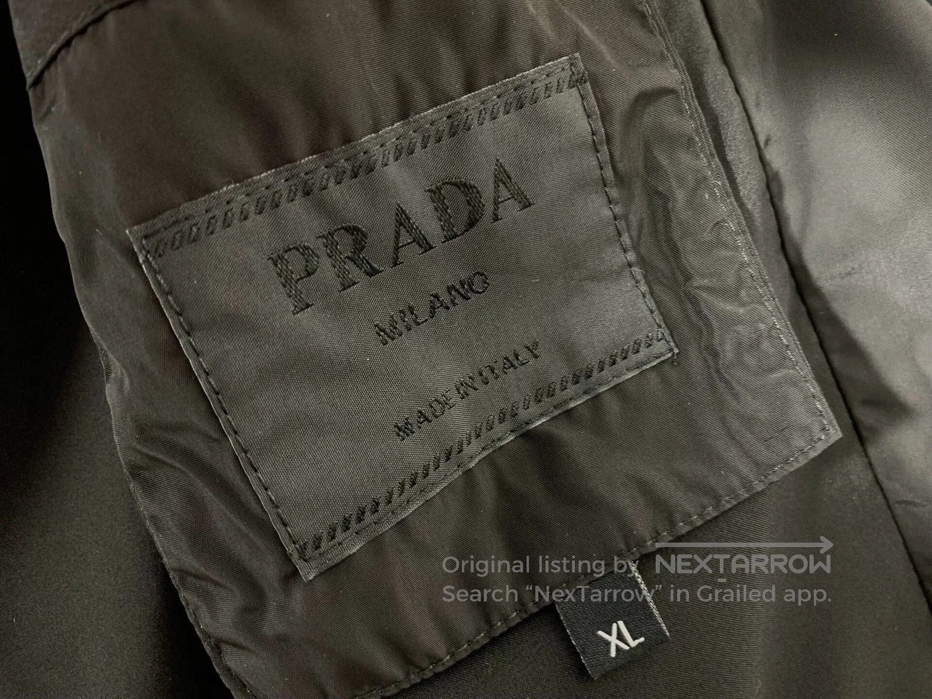 Prada Prada Men's Sporty Casual Cotton Jacket. Size US M / EU 48-50 / 2 - 2 Thumbnail