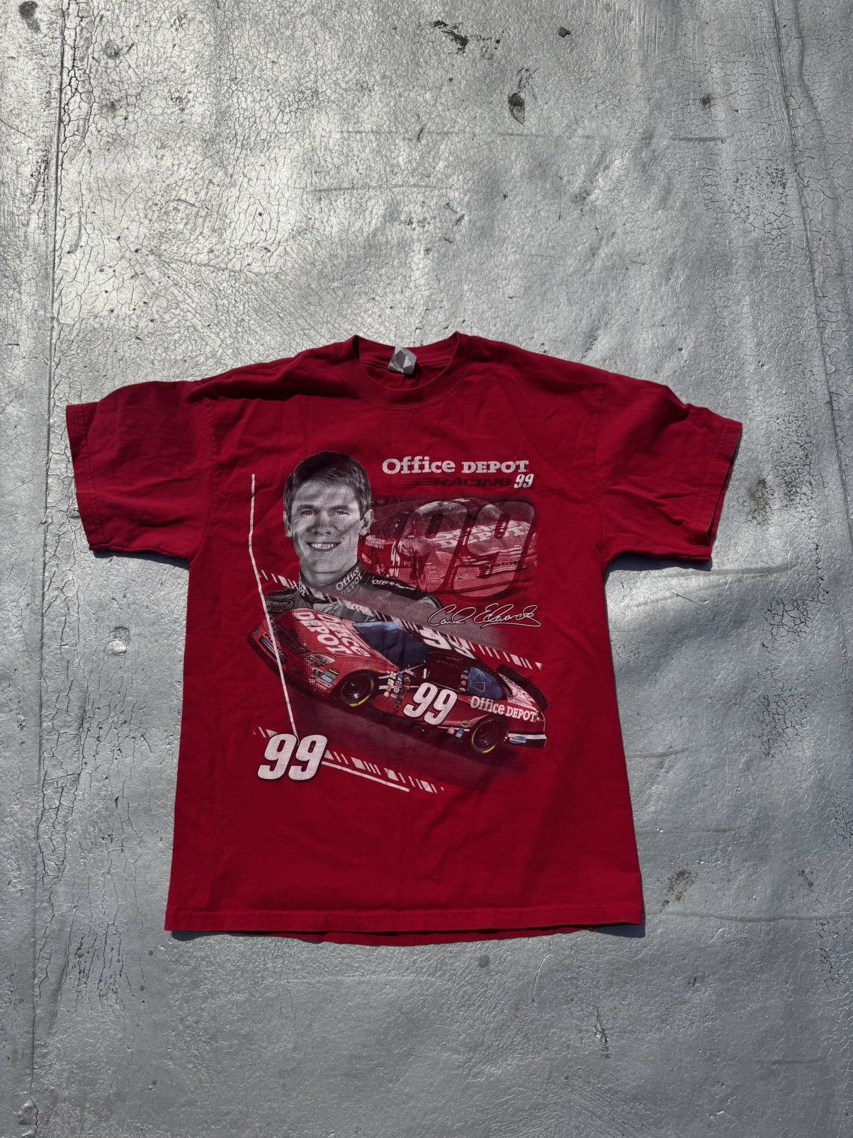 NASCAR × Vintage Carl Edward’s NASCAR T-Shirt Size US L / EU 52-54 / 3 - 1 Thumbnail