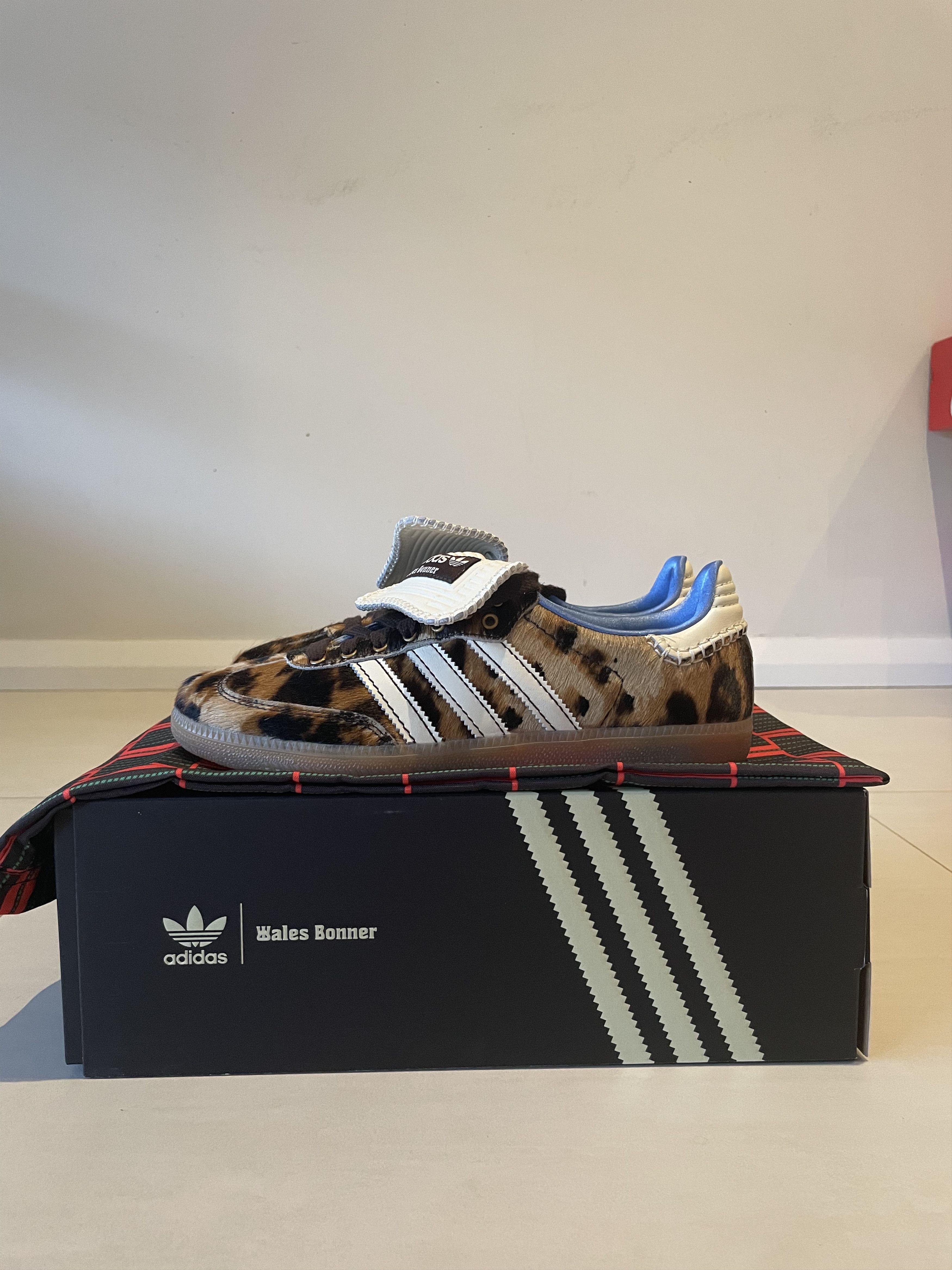 Adidas Adidas x WALES BONNER PONY LEOPARD SAMBA | Grailed