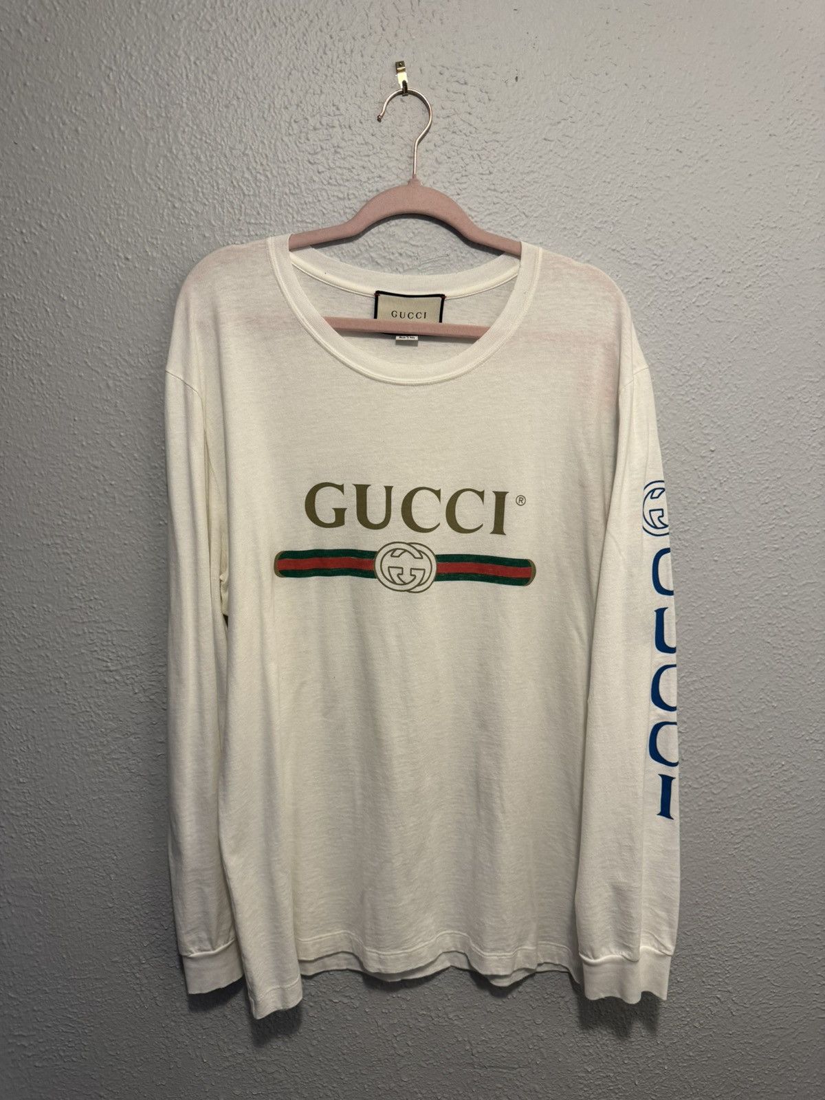 Gucci Gucci Embroidered Dragon Long sleeve Size US XL / EU 56 / 4 - 1 Thumbnail