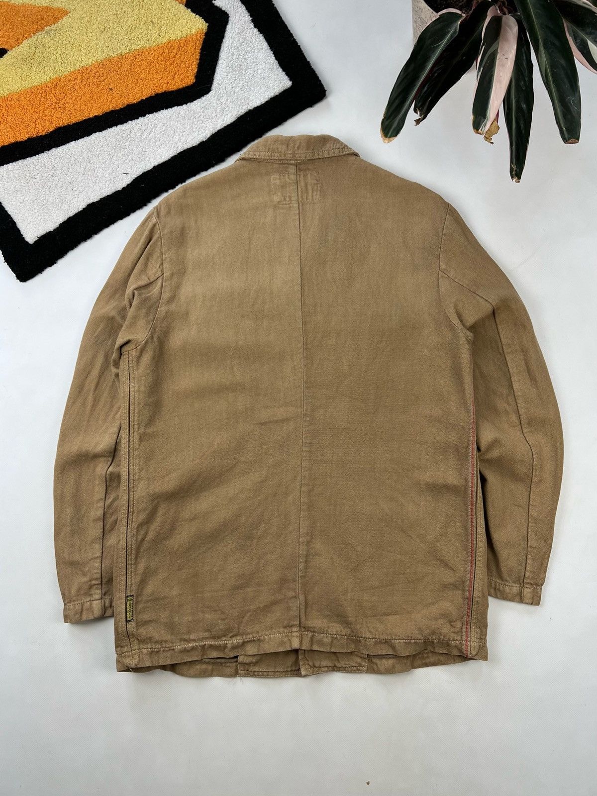 Armani VTG Y2k Rare Armani Jeans Heavyweight Denim Jacket M-L Size US M / EU 48-50 / 2 - 6 Thumbnail