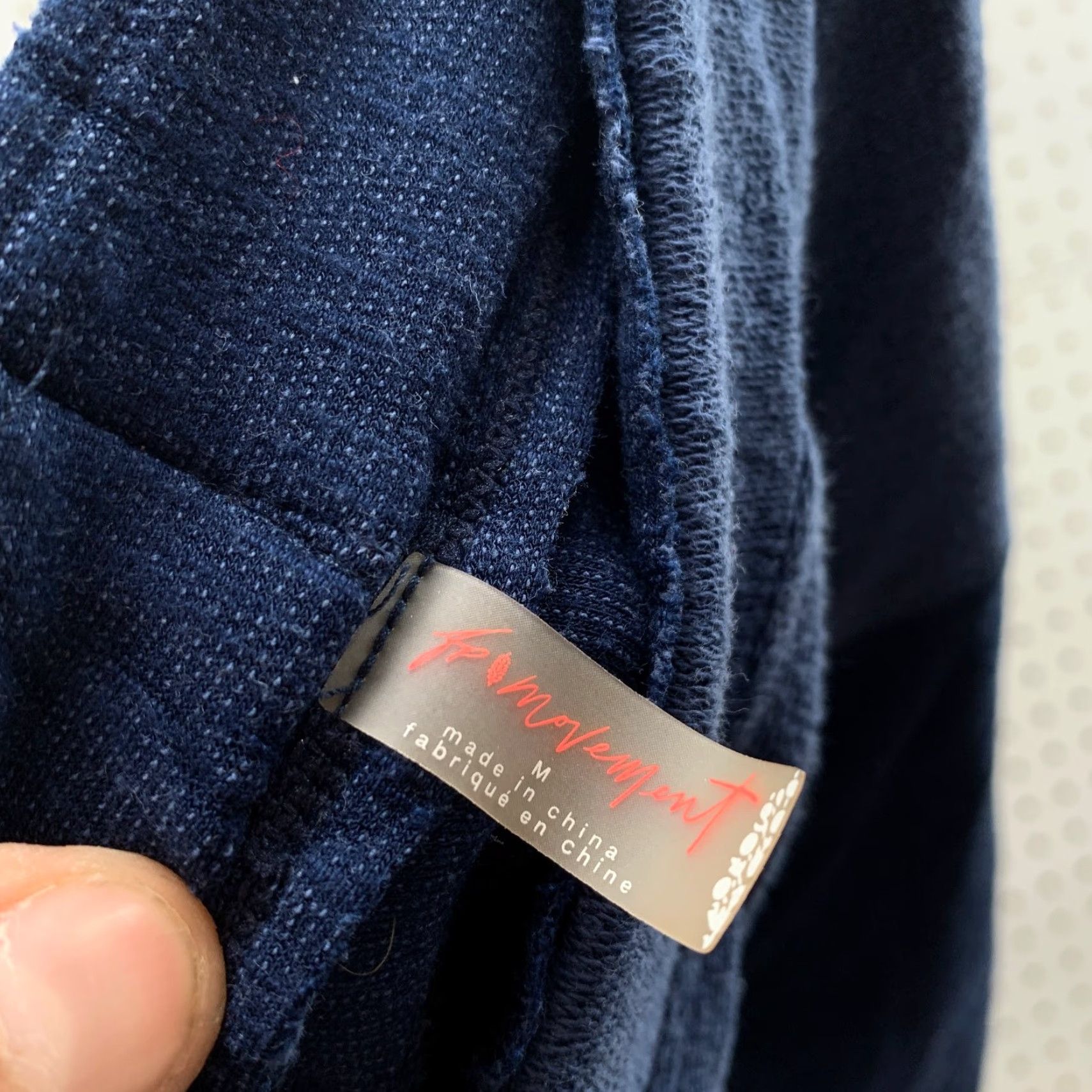 Free People FP Free People Movement Sweatpants Womens Medium Blue Surfside Straight Leg Size 32" / US 10 / IT 46 - 5 Thumbnail