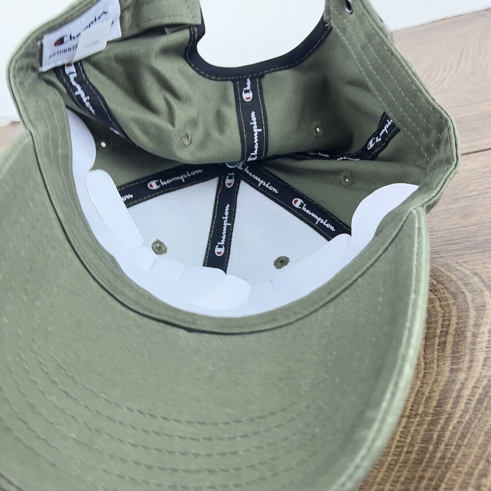 Champion Champion Green Hat Champion Brand Baseball Cap Adjustable Gr Size ONE SIZE - 13 Thumbnail