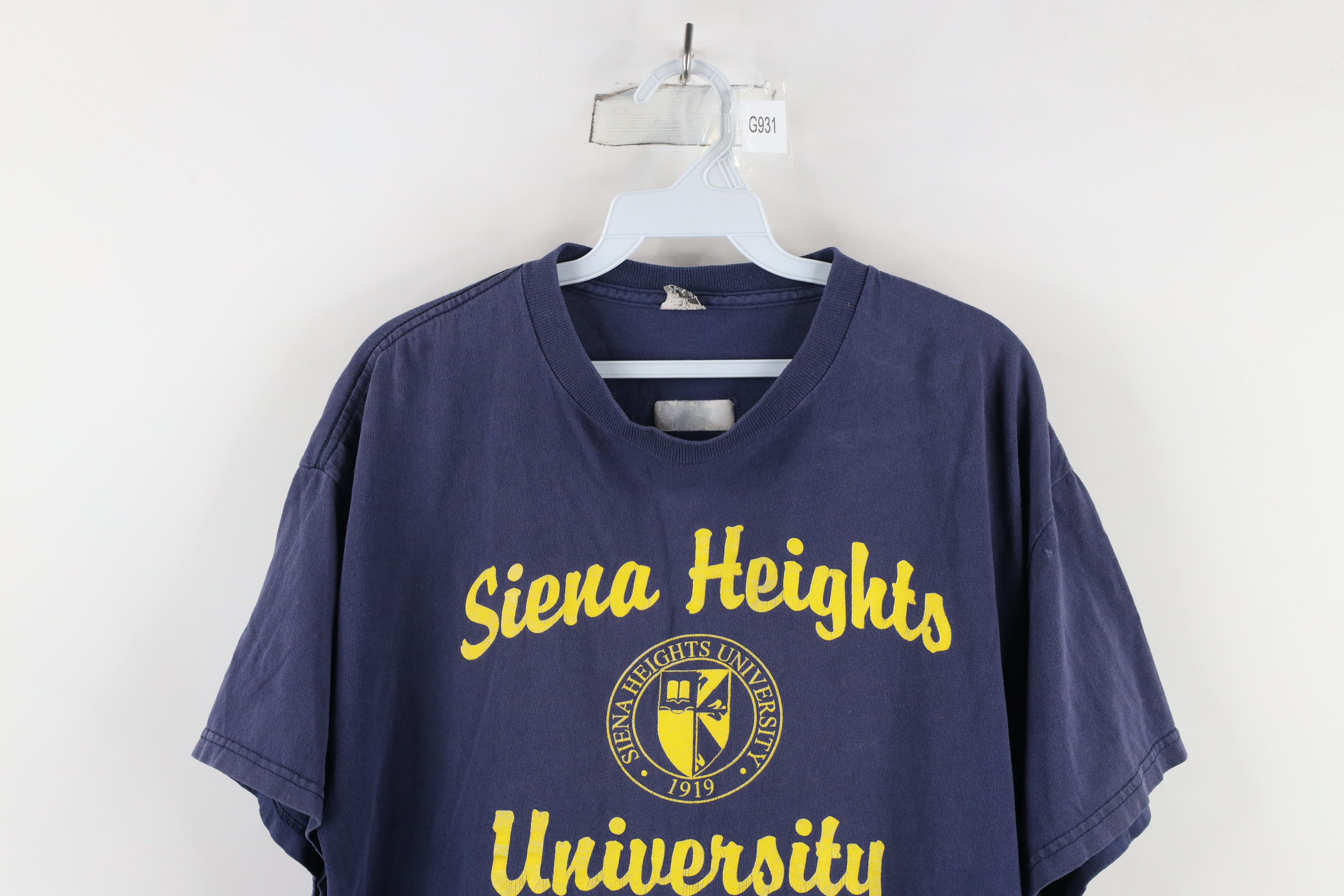 Vintage Vintage 90s Siena Heights University Short Sleeve T-Shirt Size US L / EU 52-54 / 3 - 2 Thumbnail