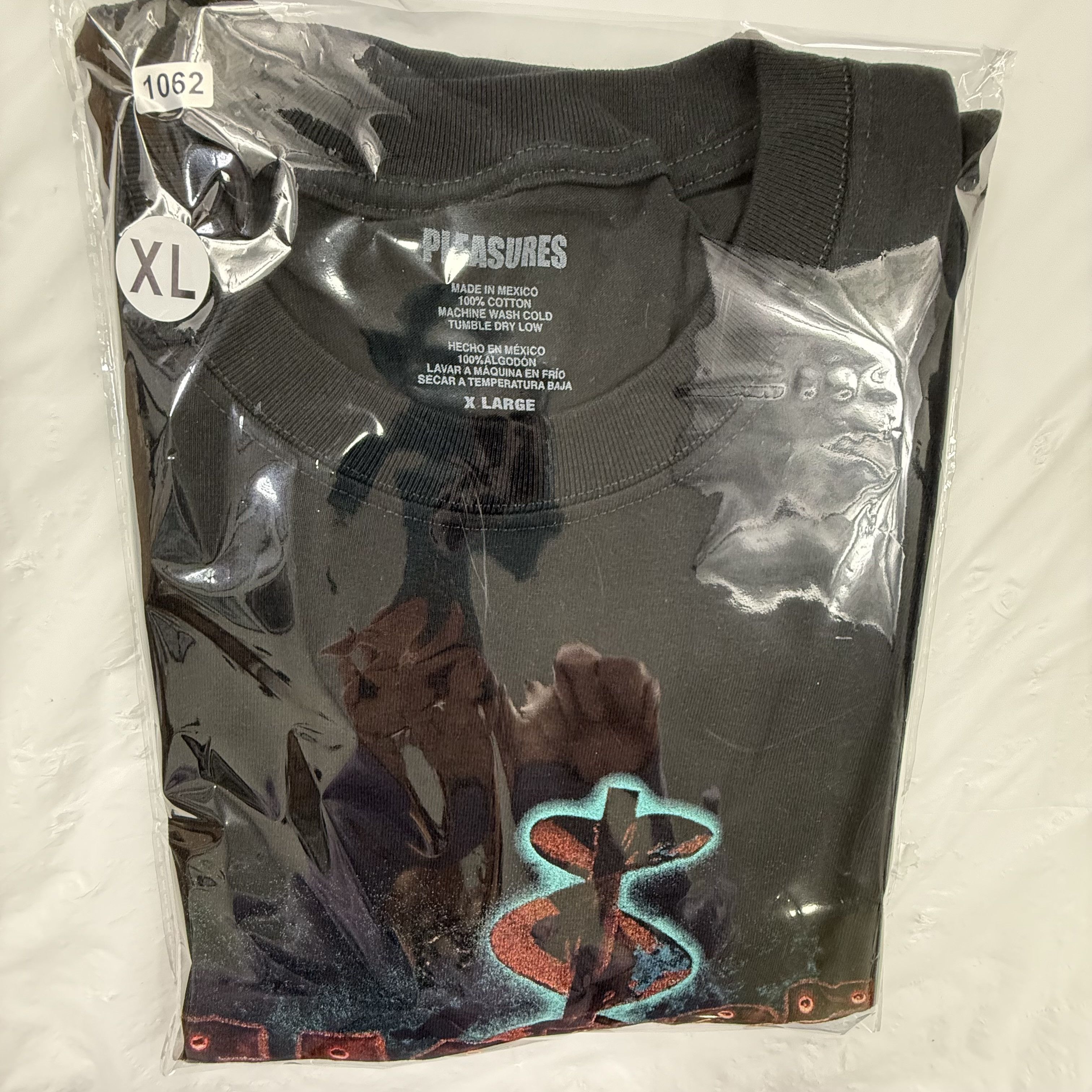 Pleasures Pleasures Migraine Death Toll Graphic T-Shirt Black XL Size US XL / EU 56 / 4 - 6 Thumbnail