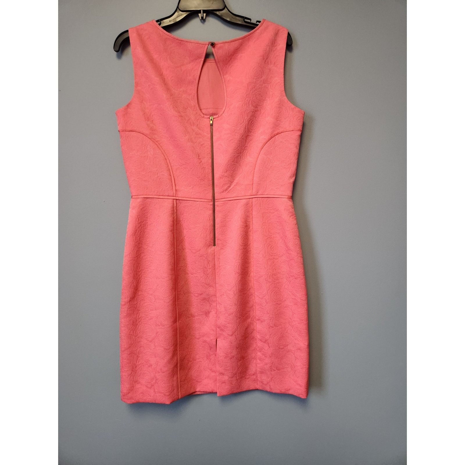 Elie Tahari NWOT Tahari Arthur S Levine Coral Dress Pink Floral 10P Size L / US 10 / IT 46 - 2 Thumbnail