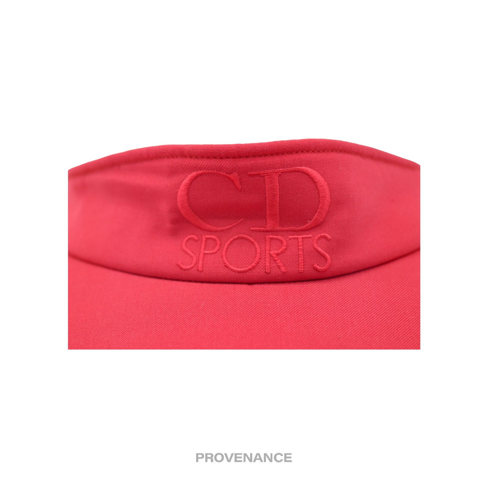 Dior 🔴 Dior CD SPORTS Visor - Red Size ONE SIZE - 5 Thumbnail