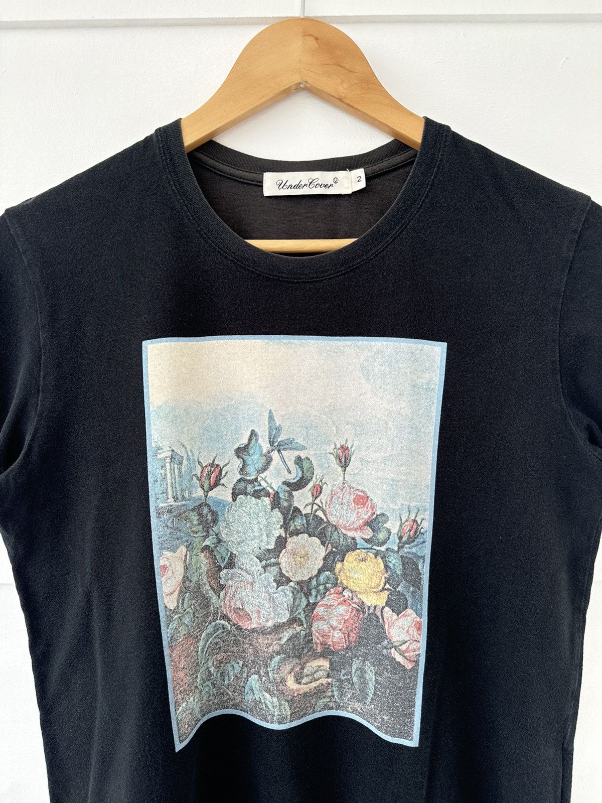 Undercover UNDERCOVER FLOWER PHOTO TEE Size US XS / EU 42 / 0 - 2 Thumbnail
