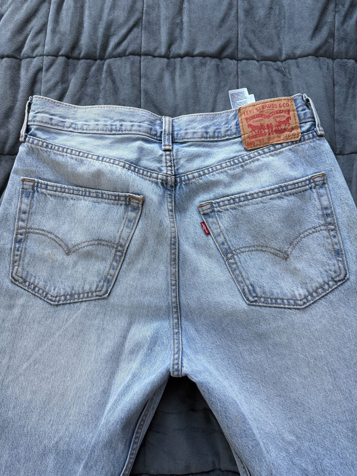 Levi's Light wash levis straight leg jeans Size US 32 / EU 48 - 3 Thumbnail