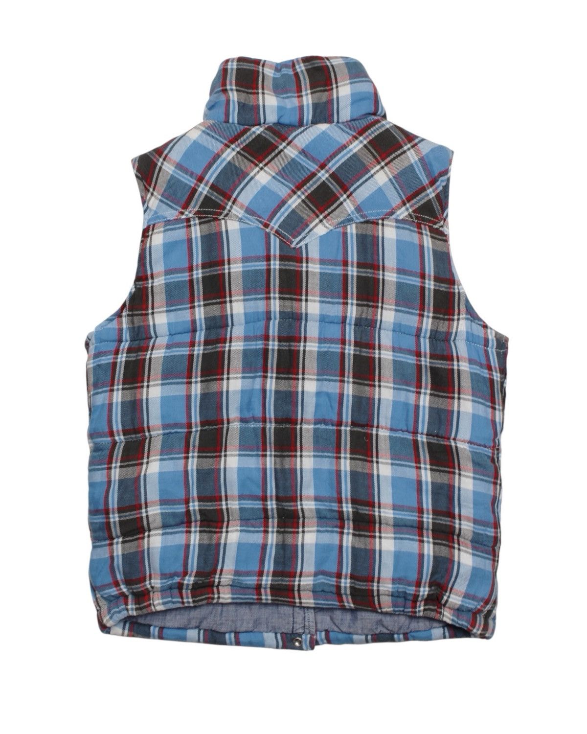 Polo Ralph Lauren DENIM & SUPPLY RALPH LAUREN PLAID QUILTED PUFFER VEST Size US XS / EU 42 / 0 - 2 Thumbnail