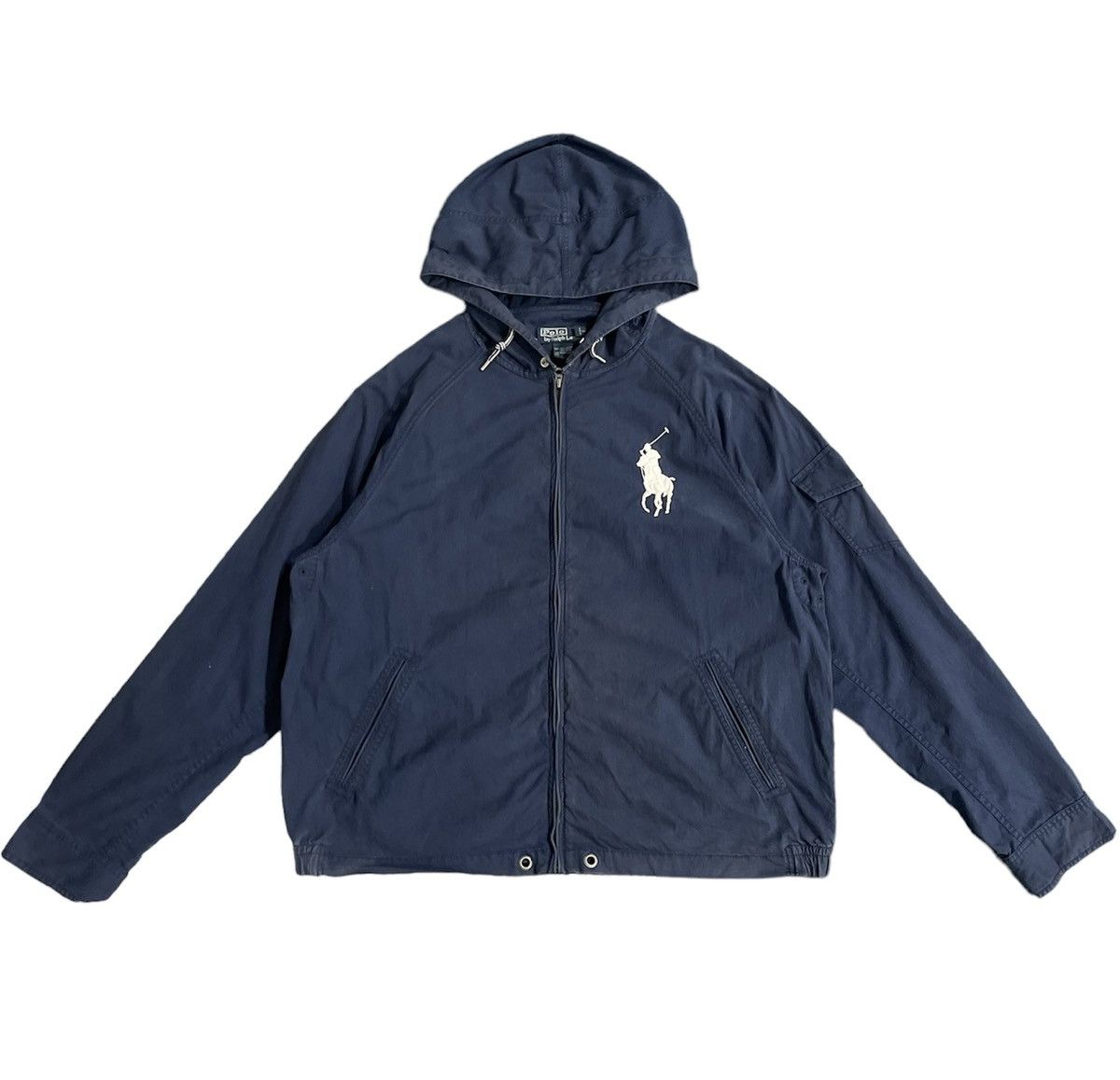 Polo Ralph Lauren Vintage Polo Ralph Lauren Hoodie Jacket Size US XL / EU 56 / 4 - 1 Thumbnail
