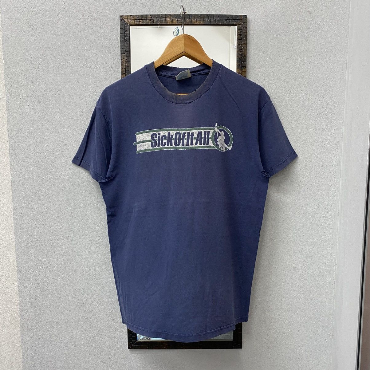 Band Tees Vintage 90s Sick Of It All NY Hardcore Punk Band Tee Size US M / EU 48-50 / 2 - 1 Thumbnail