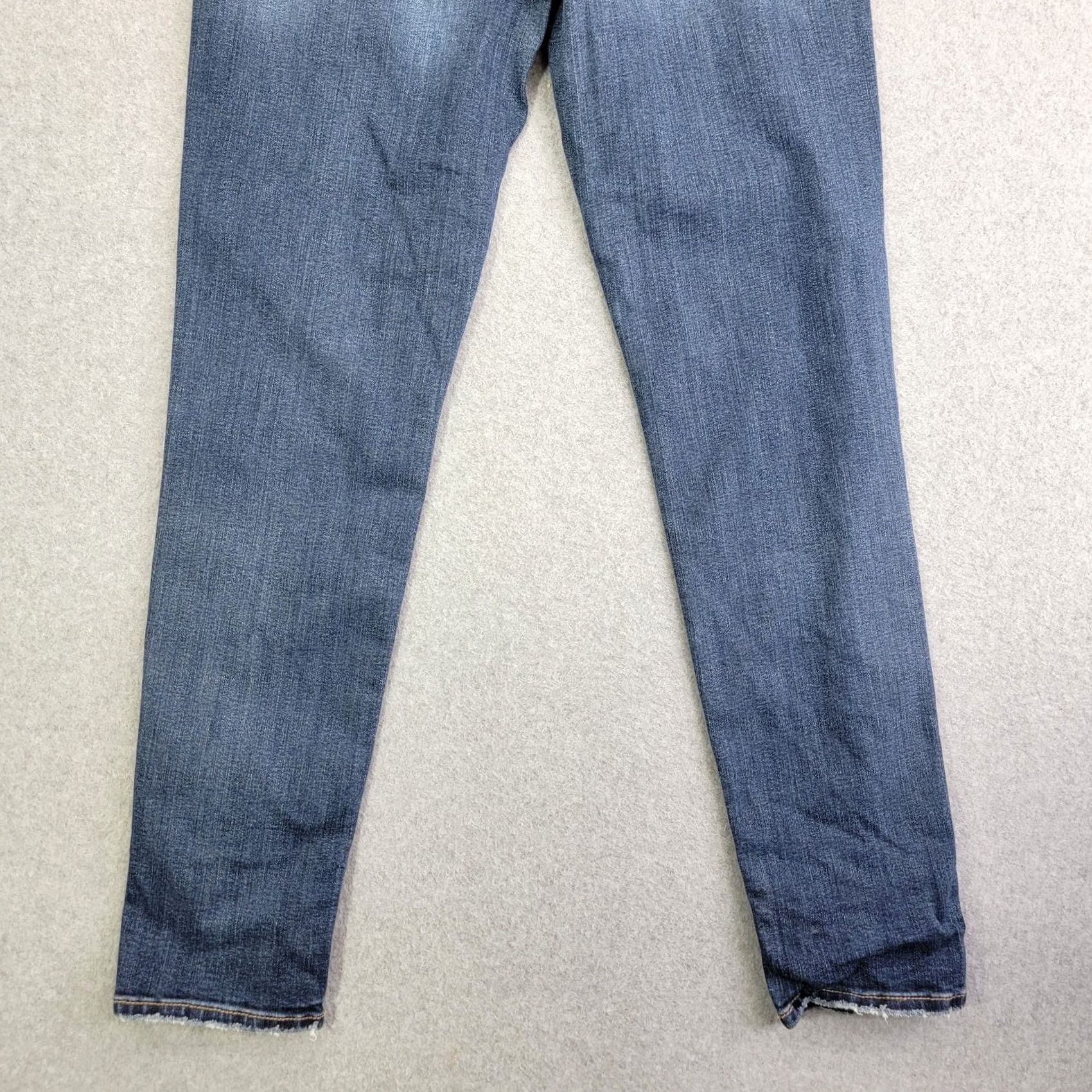 American Eagle Outfitters American Eagle Skinny Super Stretch Blue Denim Jeans Women Size 8 Pants Size 30" / US 8 / IT 44 - 7 Thumbnail