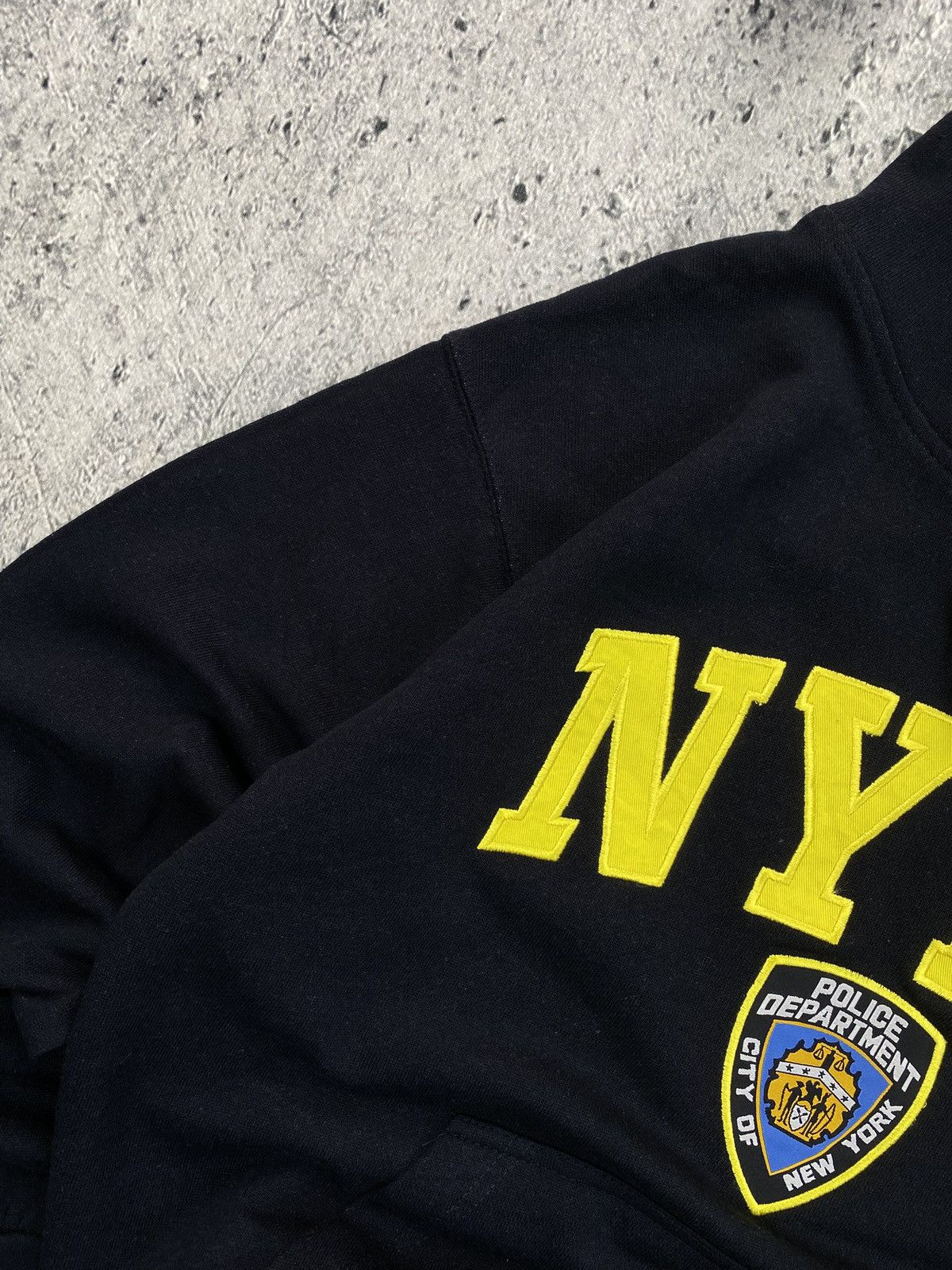 Vintage Vintage Hoodie Nypd USA boxy Streetwear Size US S / EU 44-46 / 1 - 4 Thumbnail