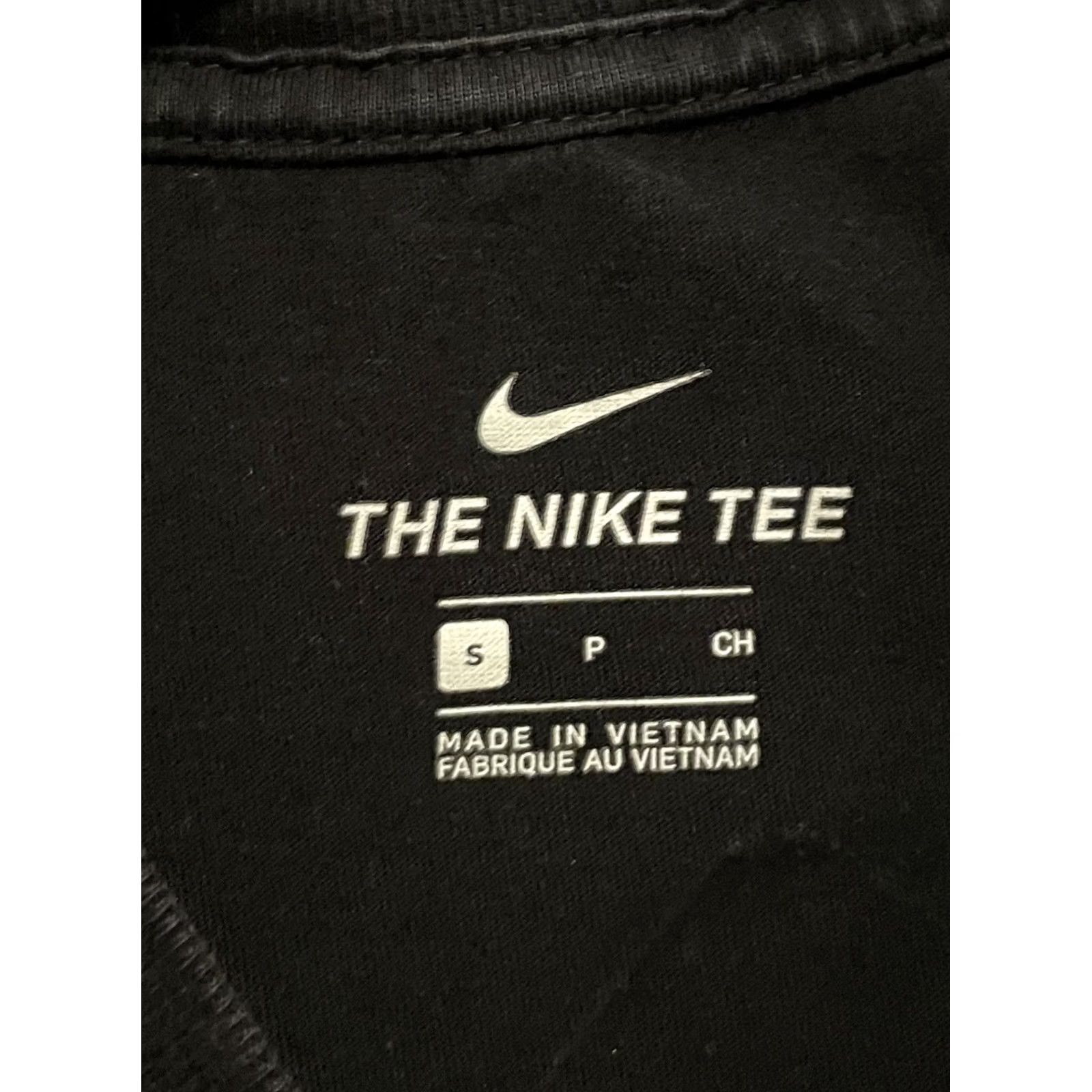 Nike Nike Shirt Mens Athletic Short Sleeve Color Blocked Logo Gym Graphic S Black 90s USA Logo Sports Casual Athletic Shirt Mens Regular Small Size US S / EU 44-46 / 1 - 6 Thumbnail