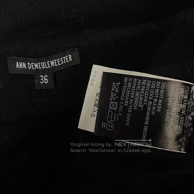 Ann Demeulemeester Ann Demeulemeester 36 black feather jacket Size US S / EU 44-46 / 1 - 7 Thumbnail