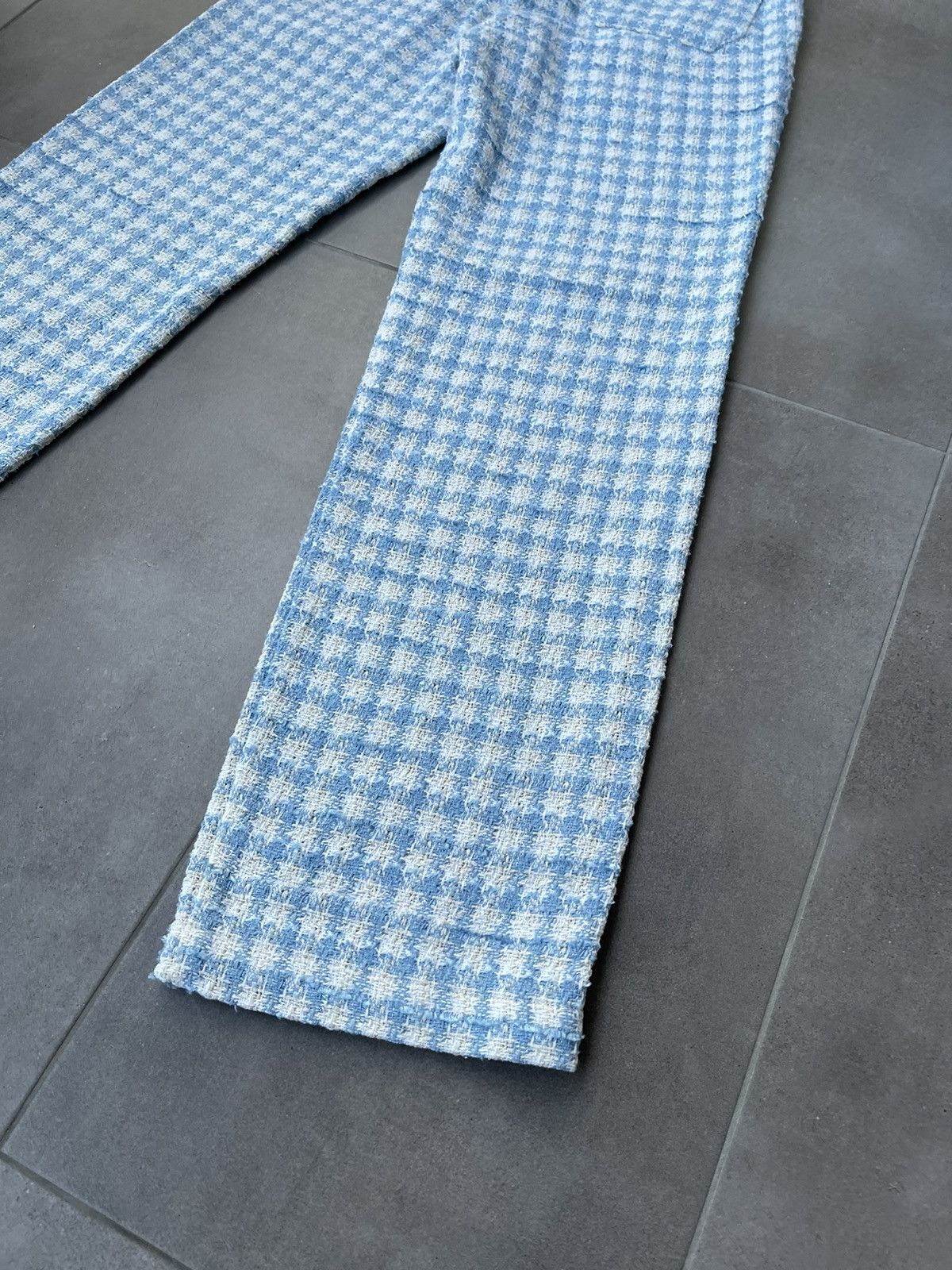 Other !DS! SS23 Nikolaj Storm Corfu Slipper Check Pants Size US 32 / EU 48 - 13 Thumbnail