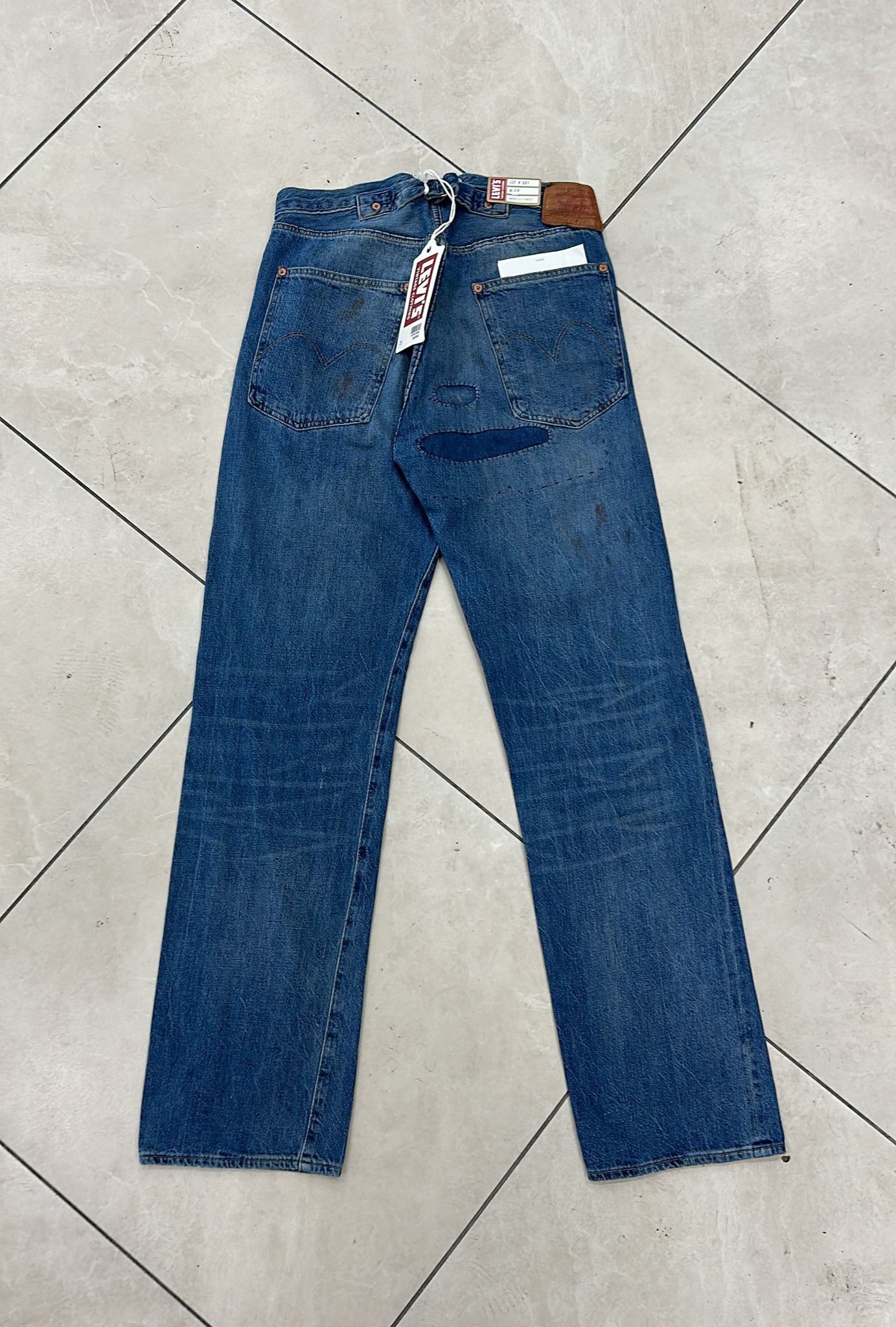 Levi's Vintage Clothing LVC Levi's Vintage Clothing 1915 501XX BigE Selvedge Jeans Size US 28 / EU 44 - 3 Thumbnail