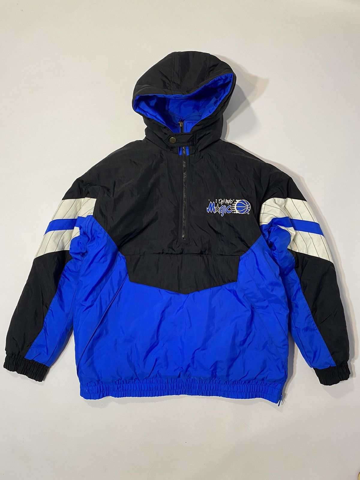 NBA × Vintage Vintage 90s Orlando Magic Puffer Jacket Size US XL / EU 56 / 4 - 1 Thumbnail