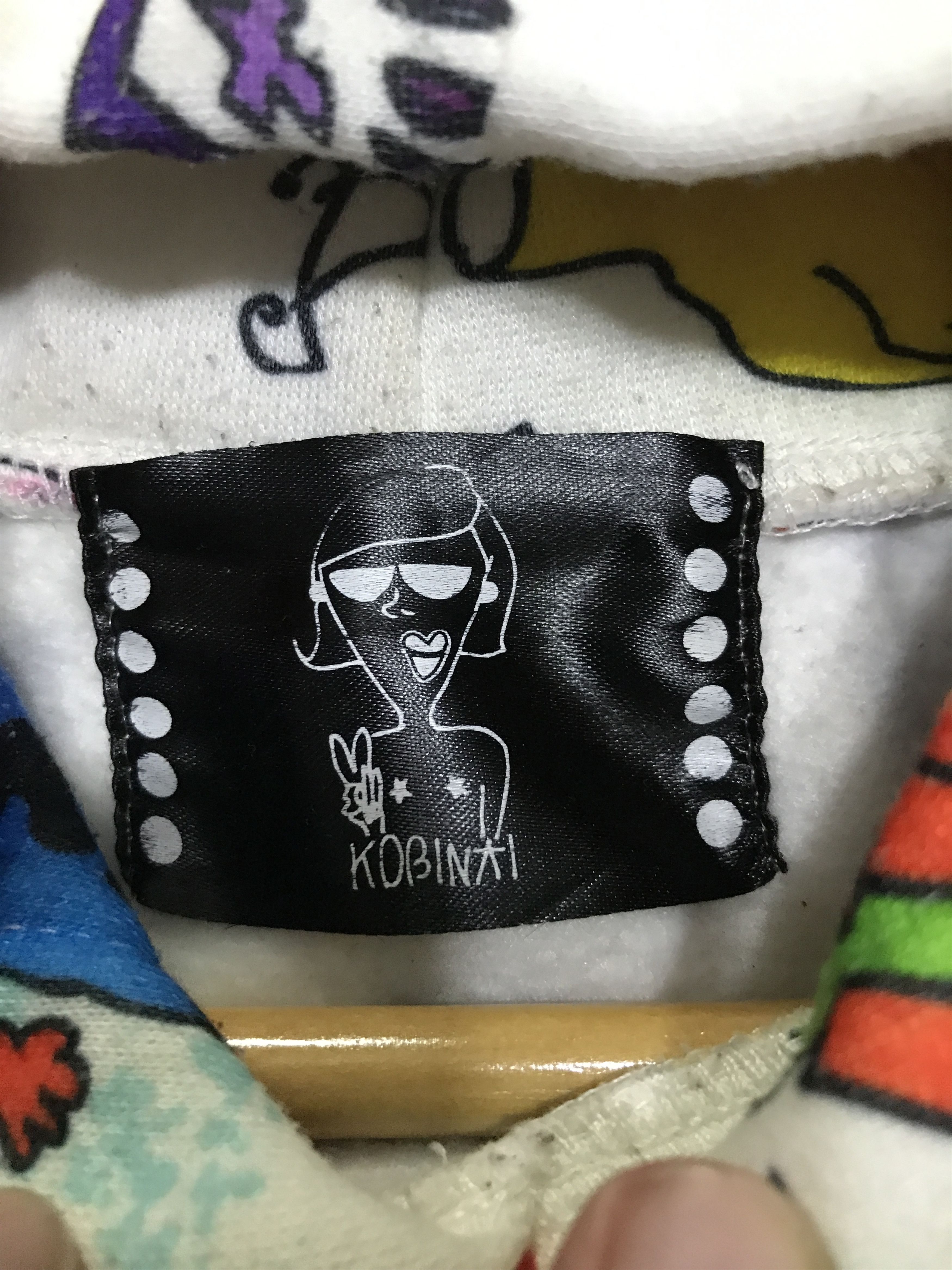 Japanese Brand [Perfect]RARE 2012 Kobinai Harajuku Hoodie Size US L / EU 52-54 / 3 - 4 Thumbnail