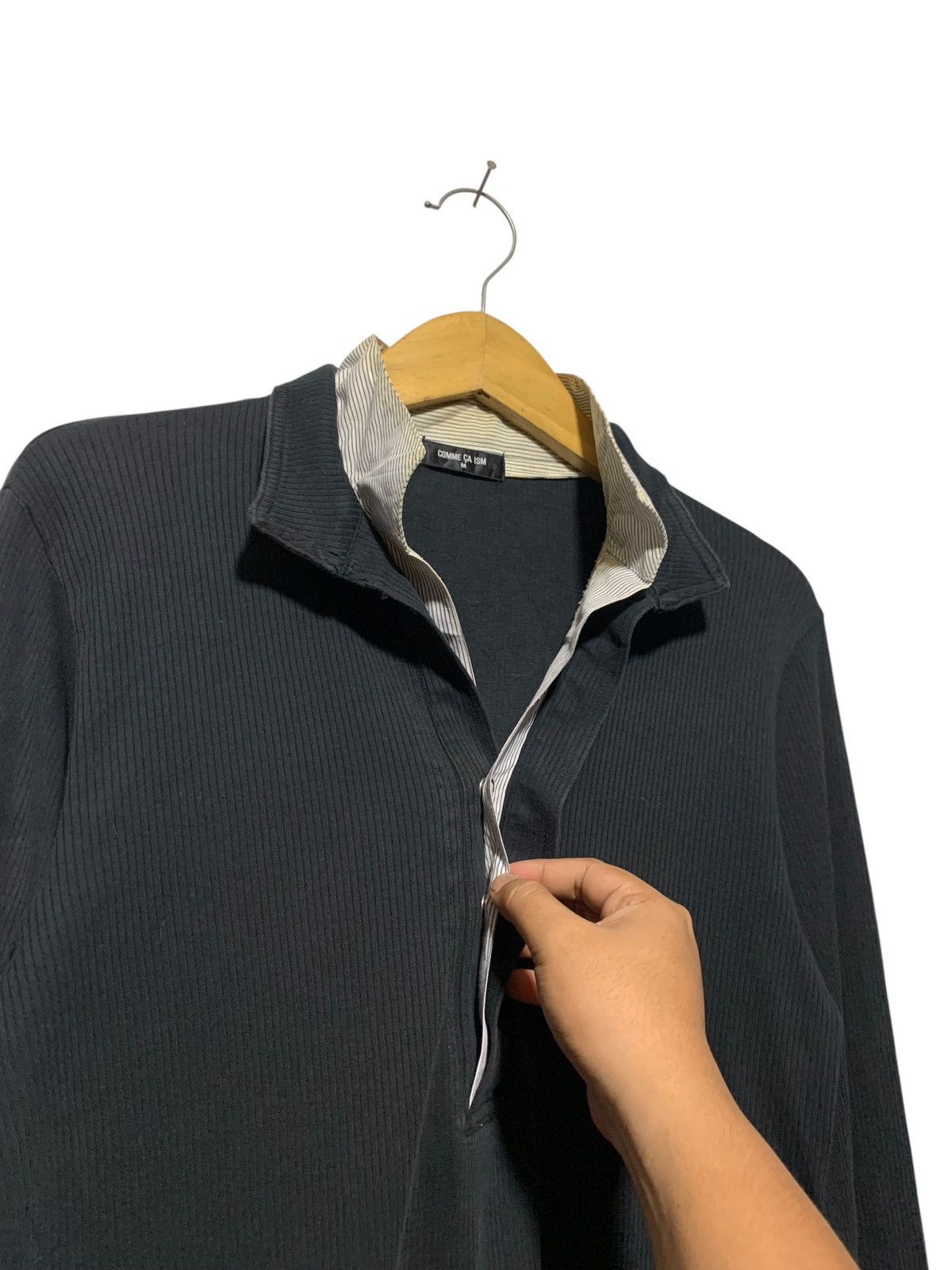 If Six Was Nine 2000s Comme Ca Ism double layer gothic button longsleeve Size US M / EU 48-50 / 2 - 4 Thumbnail