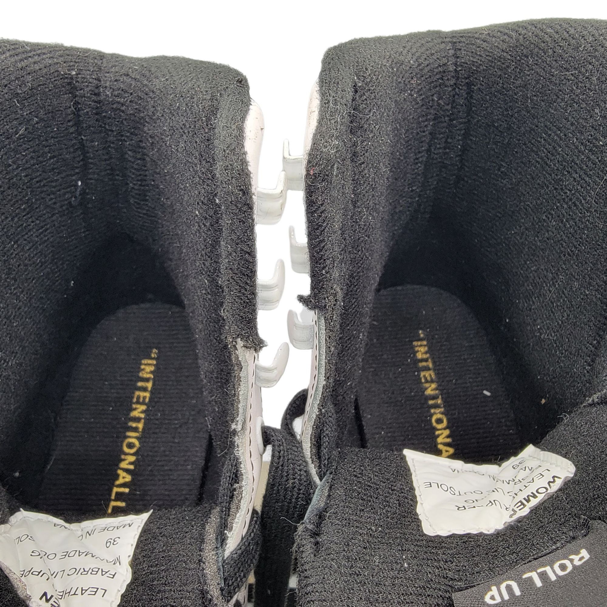 INTENTIONALLY BLANK Intentionally Blank Rollout Partner Skates Black White Women Size US 8 / IT 38 - 11 Thumbnail