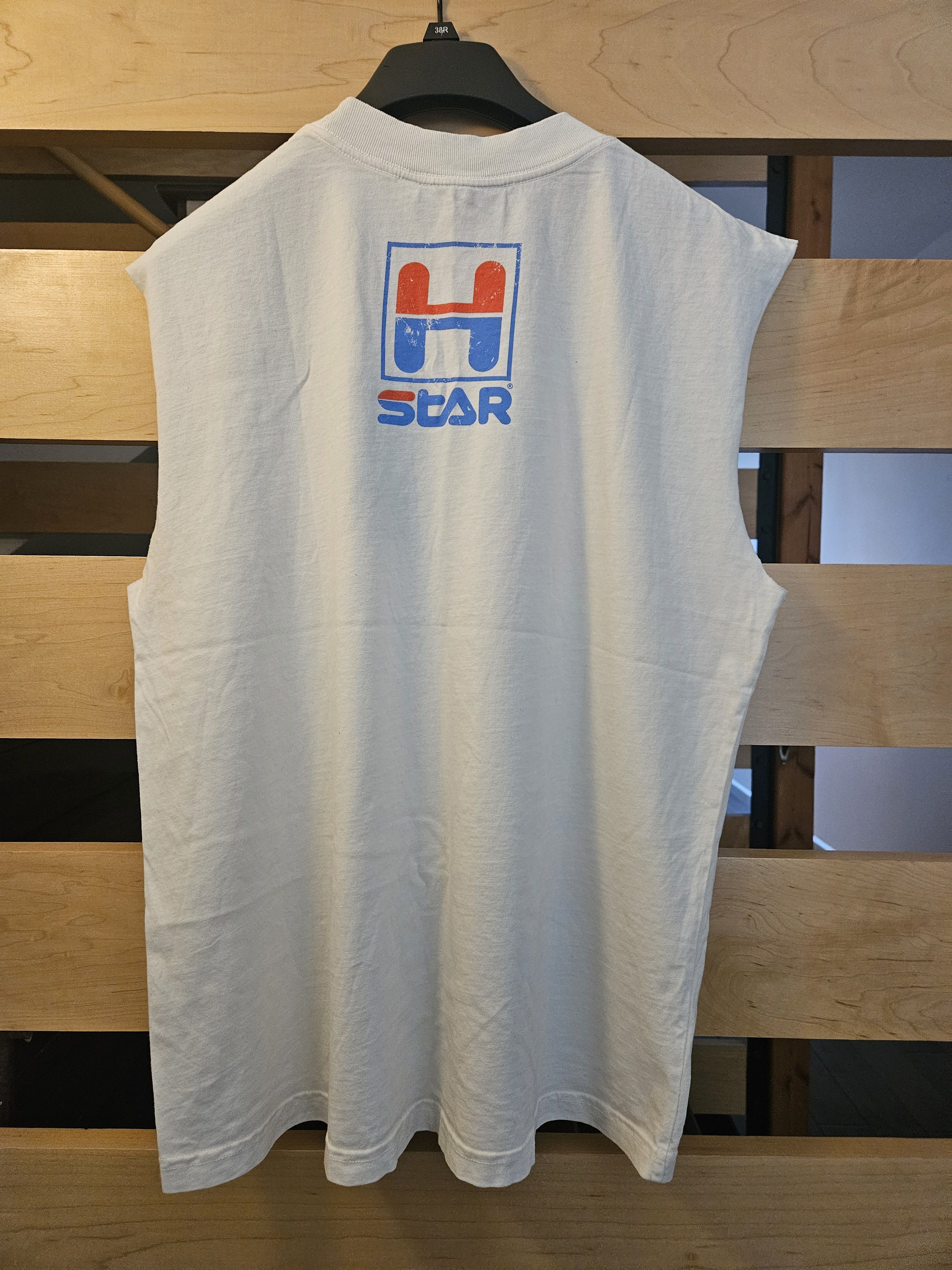 HELLSTAR H Star Cutoff Faded Logo Tank Top Size US M / EU 48-50 / 2 - 2 Thumbnail