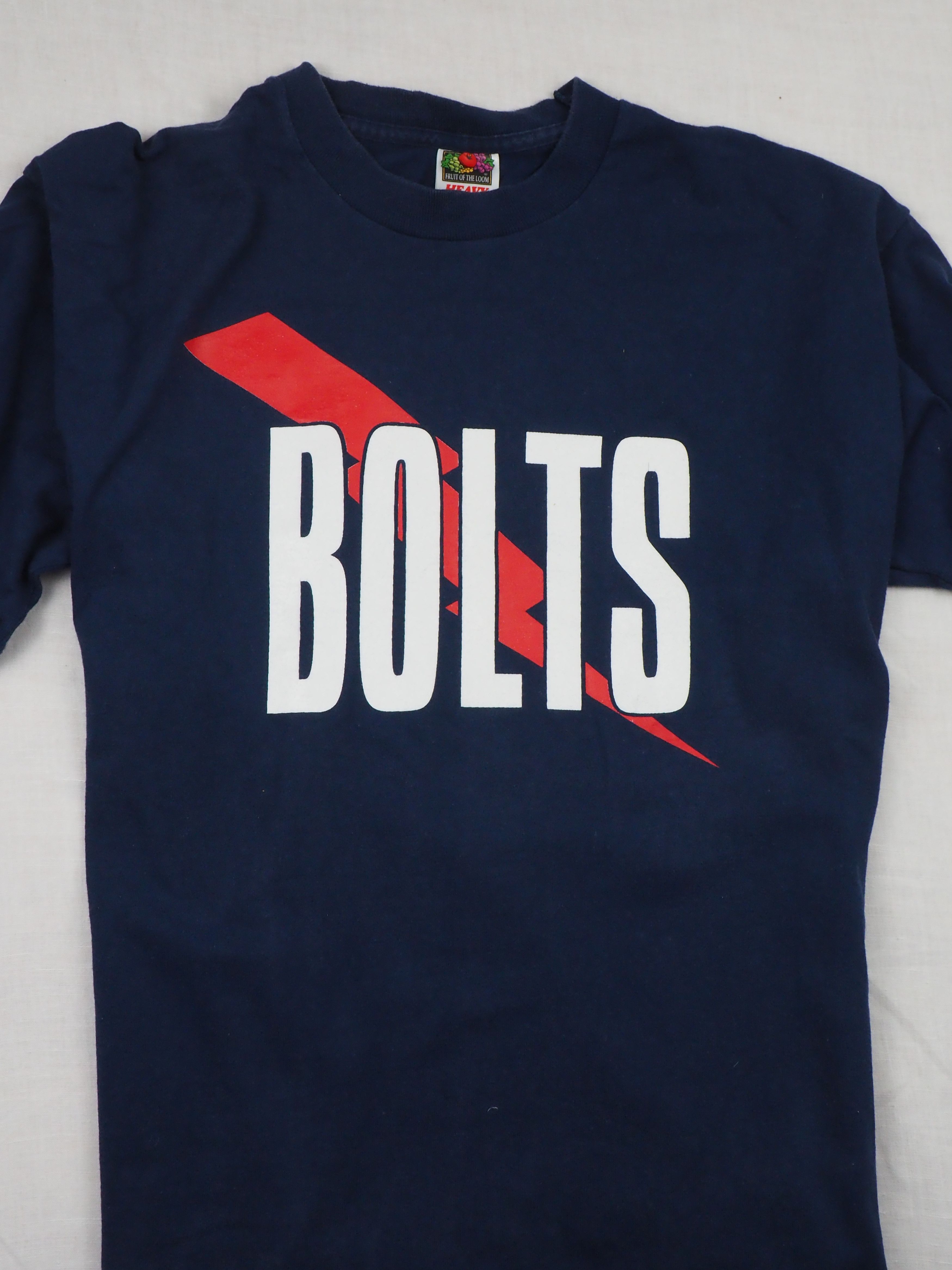NFL Tampa Bay Lightning “BOLTS” 90s Single Stitch Tee – XL Size US XL / EU 56 / 4 - 2 Thumbnail