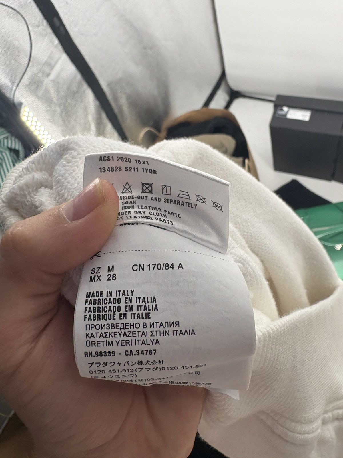 Prada Prada Hoodie Size US M / EU 48-50 / 2 - 7 Thumbnail