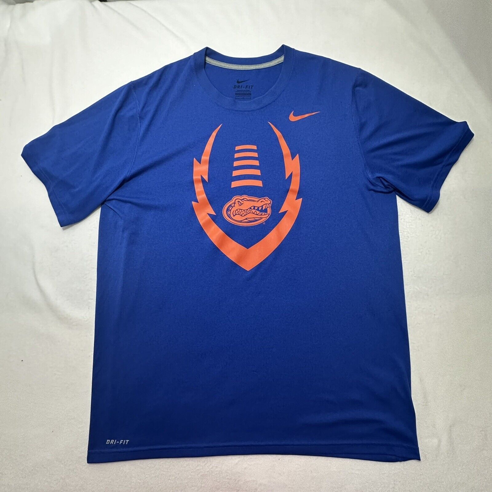 Nike Nike Florida Gators Large Blue Graphic T Shirt Blue Size US L / EU 52-54 / 3 - 1 Thumbnail