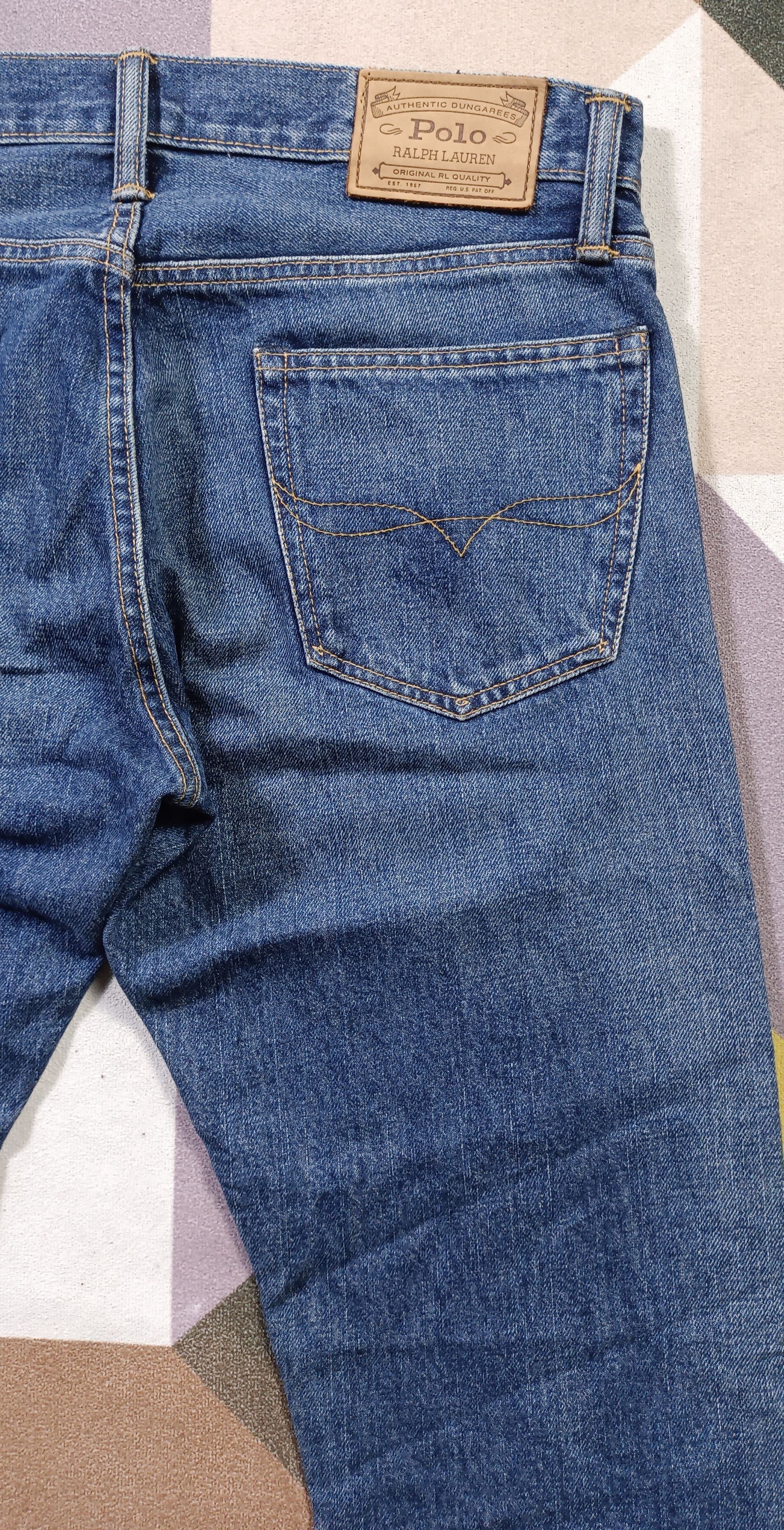 Ralph Lauren Vintage💥 Polo Ralph Lauren RL Straight Cut jeans Size US 33 - 15 Thumbnail