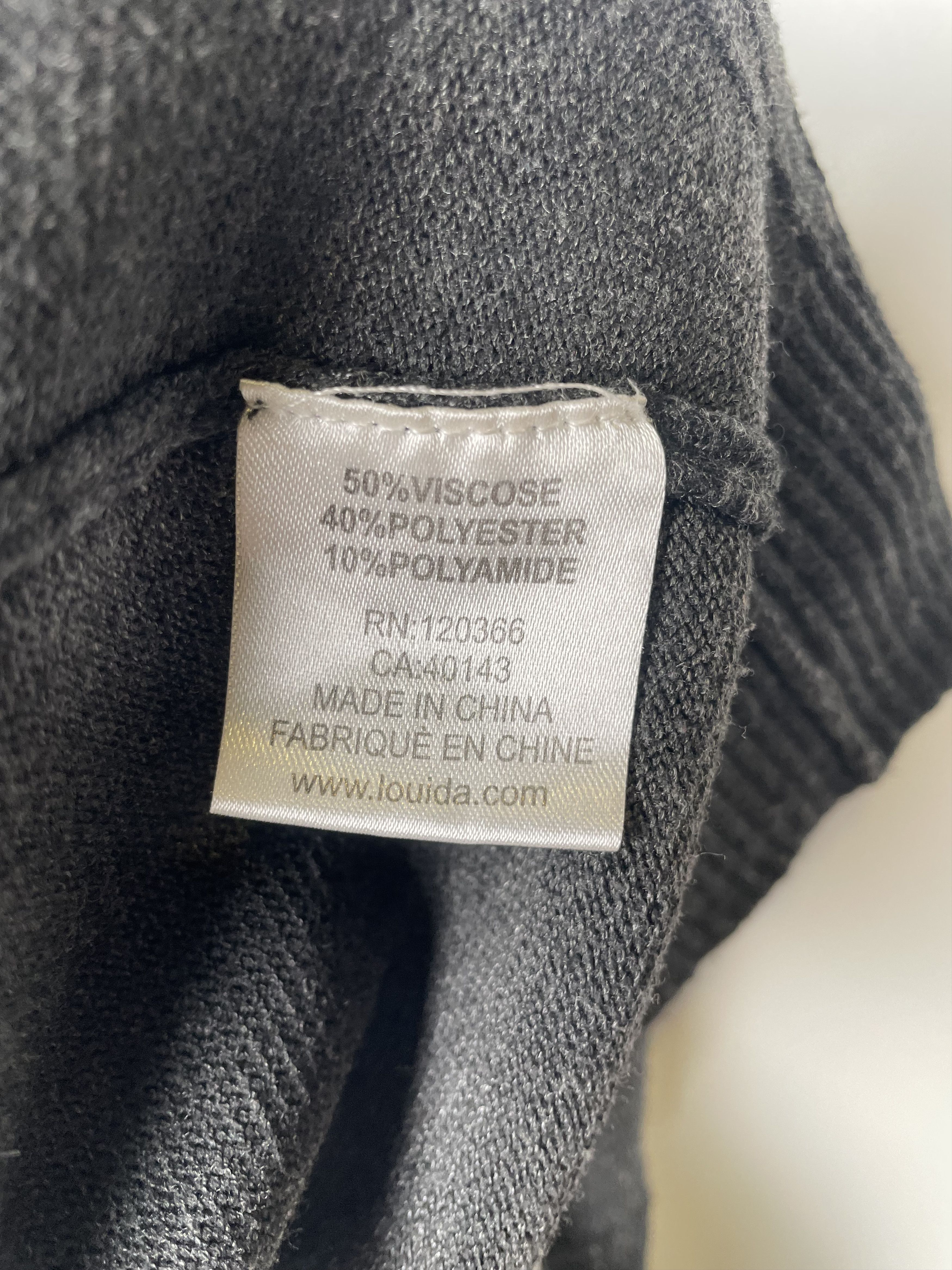 Other Sergio Louis L Charcoal Grey Knit Sweater Vest Size US L / EU 52-54 / 3 - 8 Thumbnail