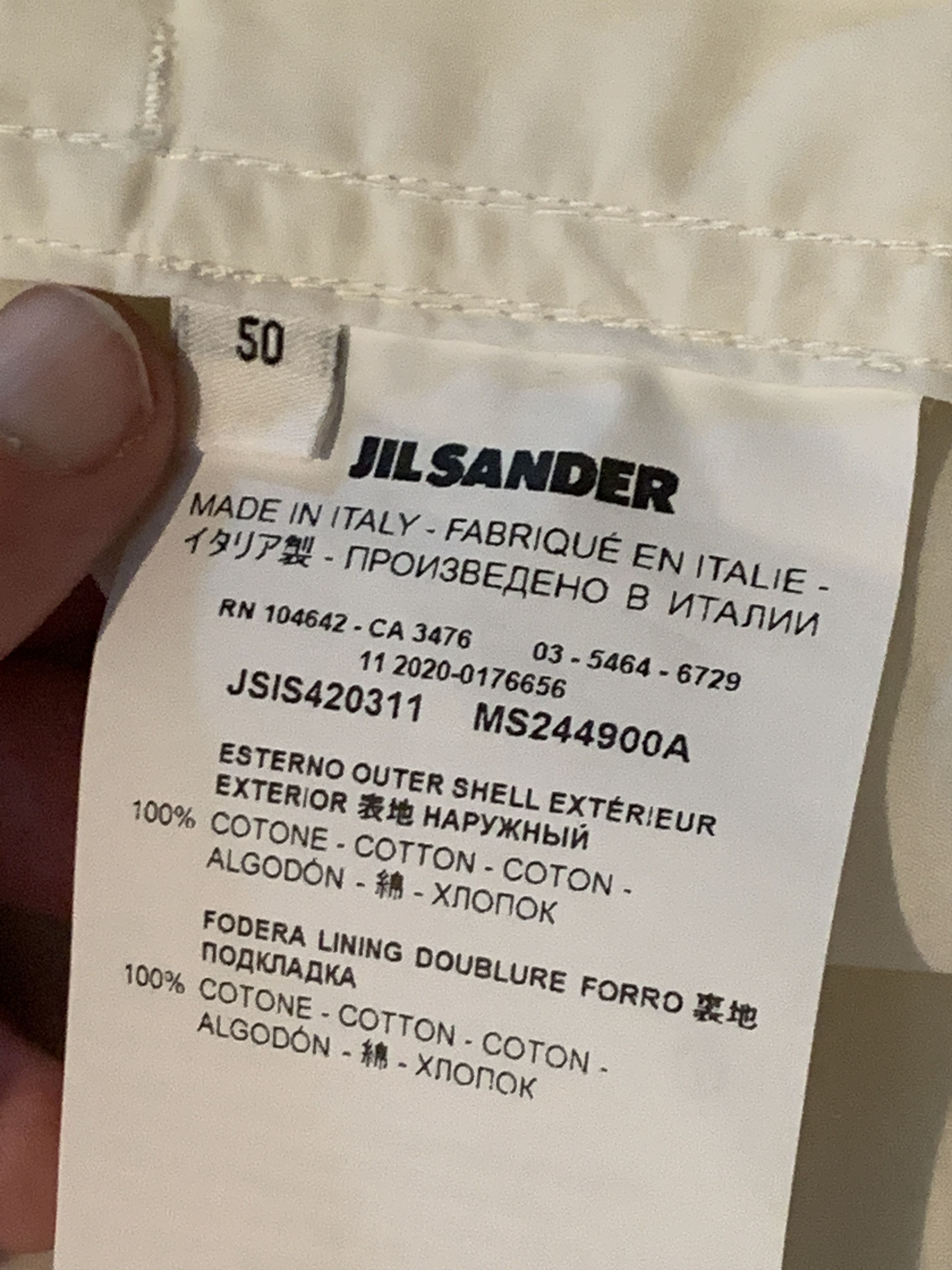 Jil Sander *RARE* Jil Sander Snap Button Coaches Jacket Size US L / EU 52-54 / 3 - 8 Thumbnail