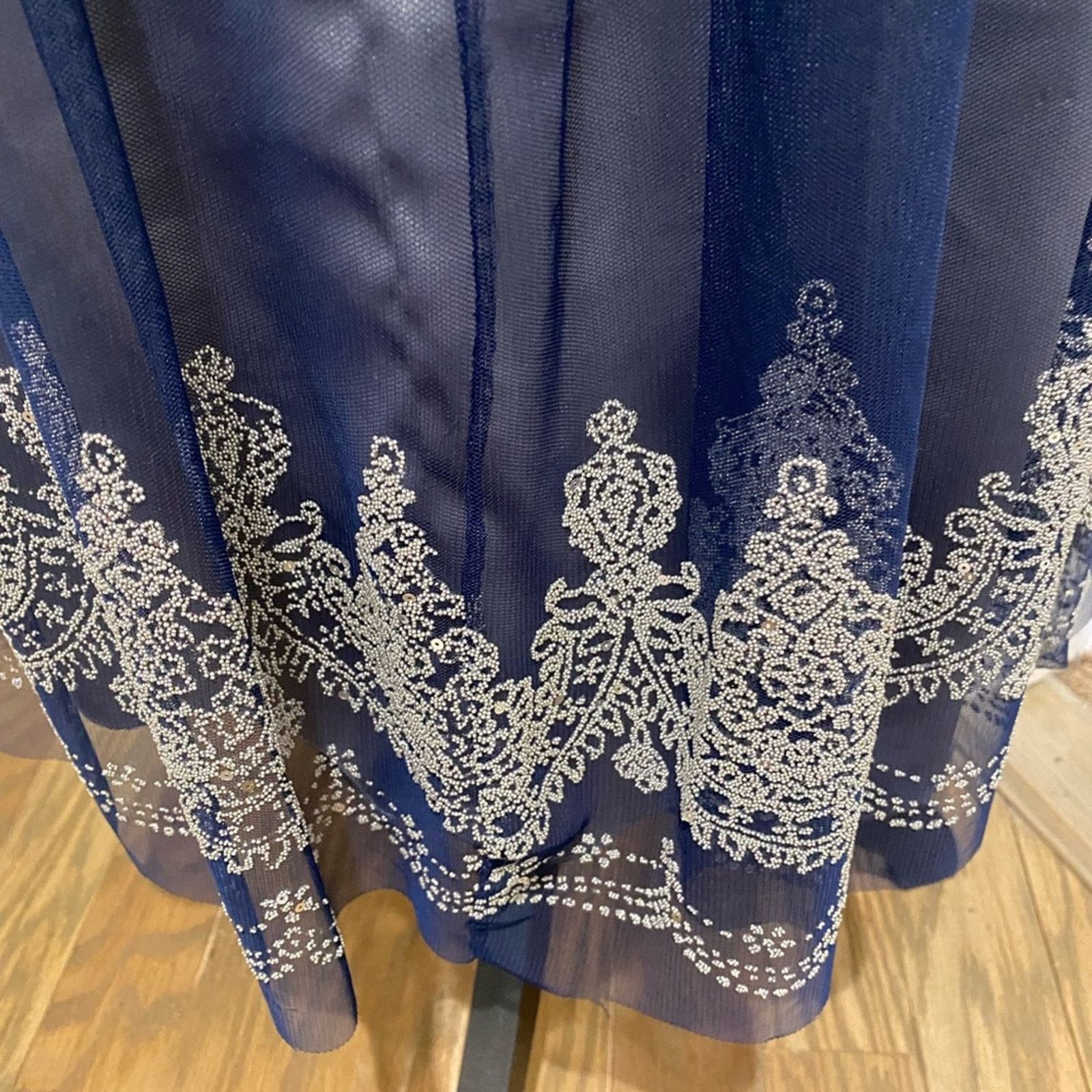 Other Adrianna Papell Boutique Cocktail Dress Size M / US 6-8 / IT 42-44 - 4 Thumbnail