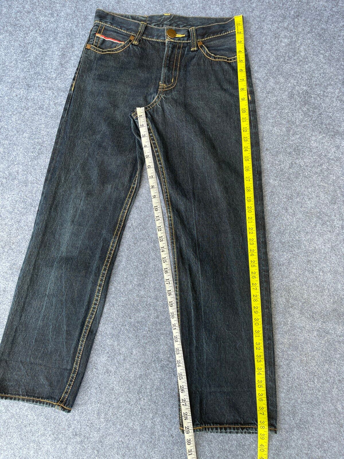 Archival Clothing RaRe‼️Vintage’90s🔥Co&Lu🔥Daicock Selvedge Denim Jeans Size US 32 / EU 48 - 9 Thumbnail